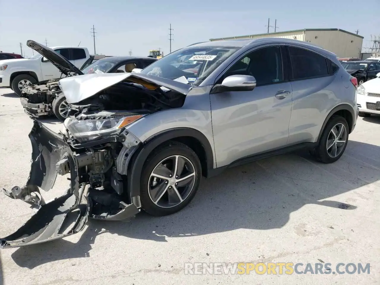 1 Photograph of a damaged car 3CZRU6H76NM750050 HONDA HR-V 2022