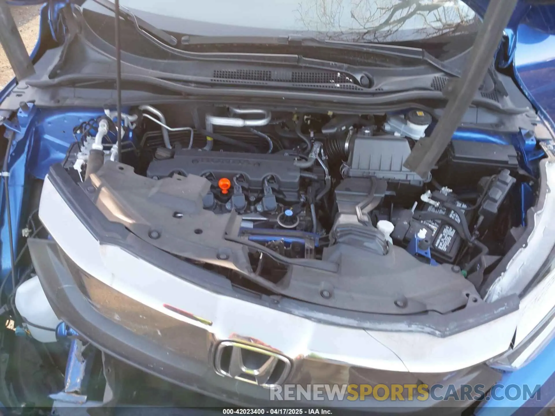 10 Photograph of a damaged car 3CZRU6H77NM727635 HONDA HR-V 2022