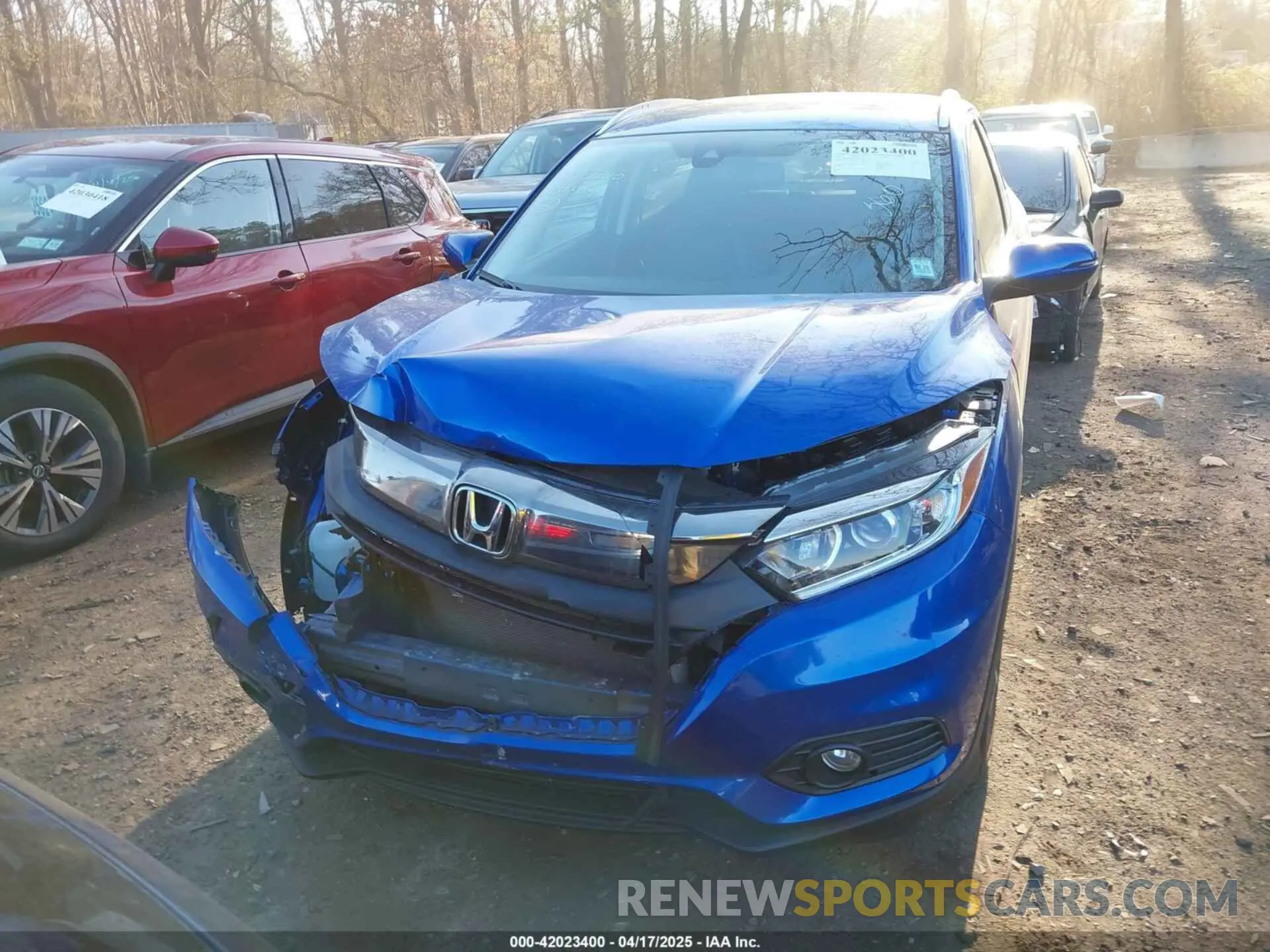 12 Photograph of a damaged car 3CZRU6H77NM727635 HONDA HR-V 2022