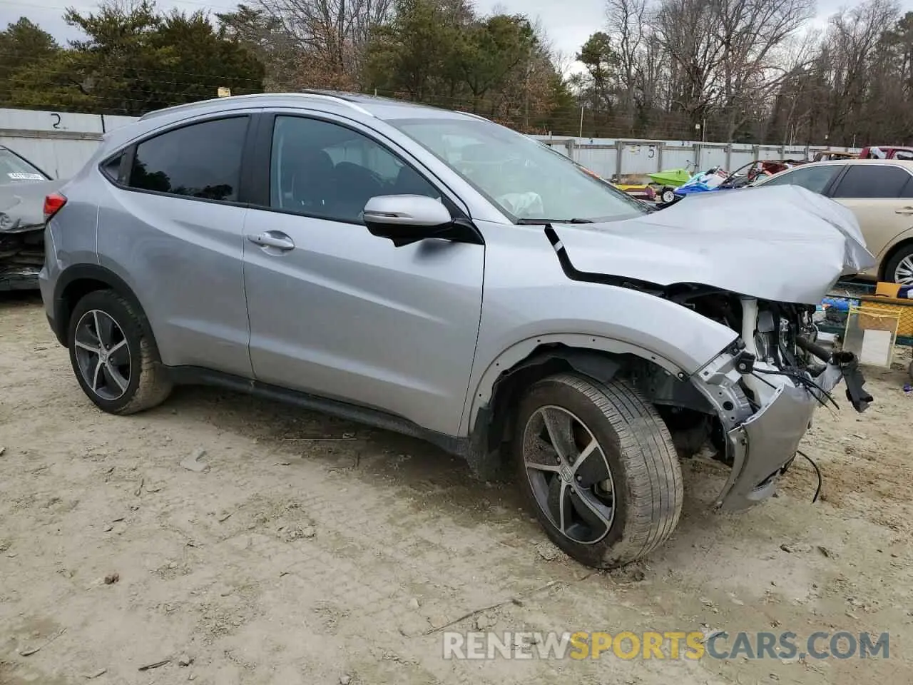4 Фотография поврежденного автомобиля 3CZRU6H7XNM742680 HONDA HR-V 2022
