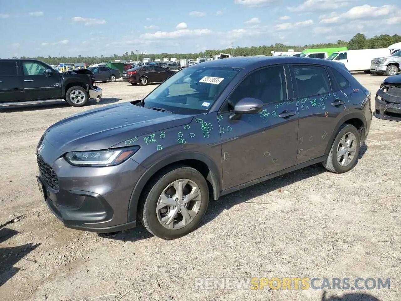 1 Фотография поврежденного автомобиля 3CZRZ1H30PM717842 HONDA HR-V 2023