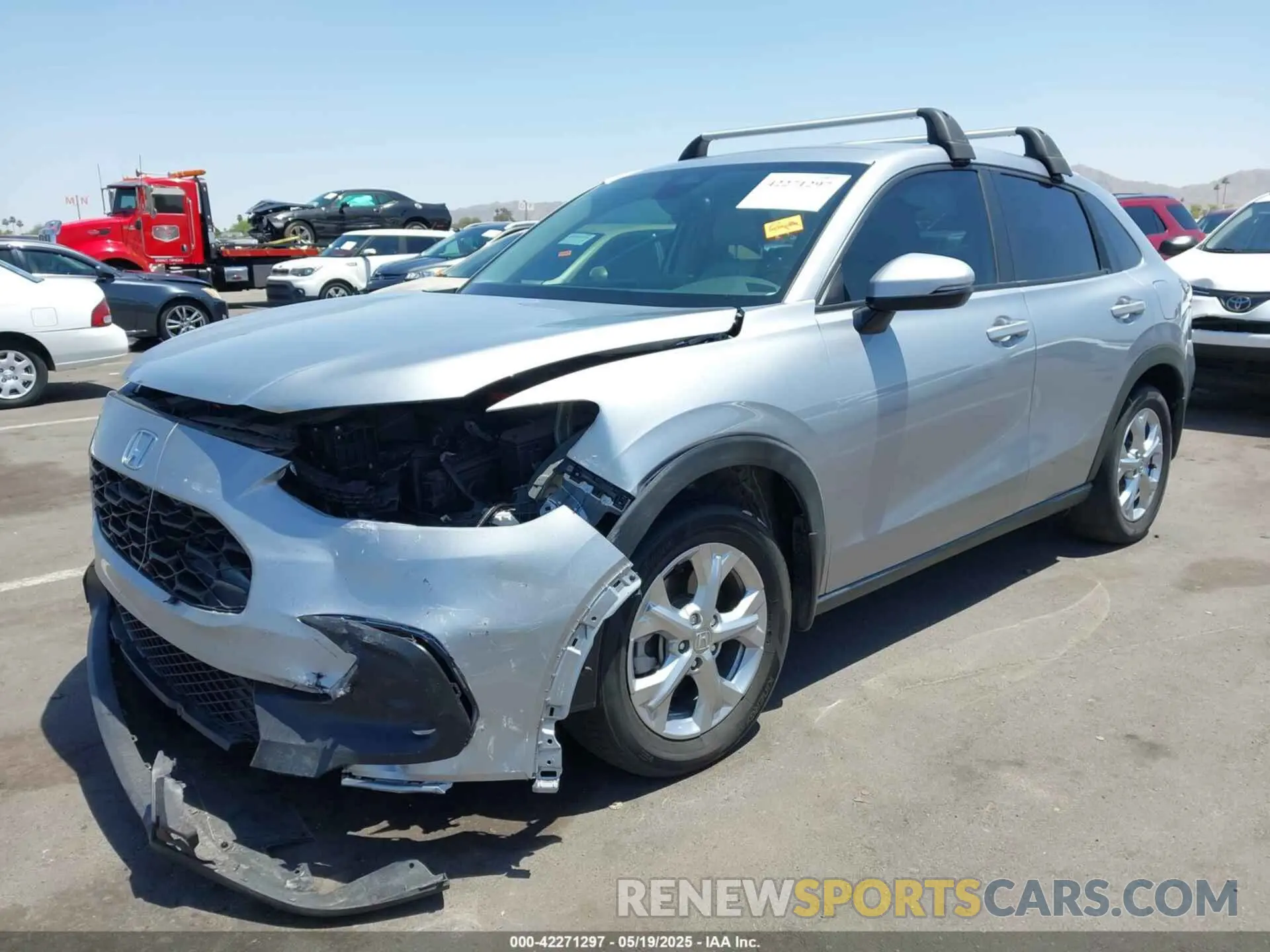 2 Фотография поврежденного автомобиля 3CZRZ1H31PM702198 HONDA HR-V 2023