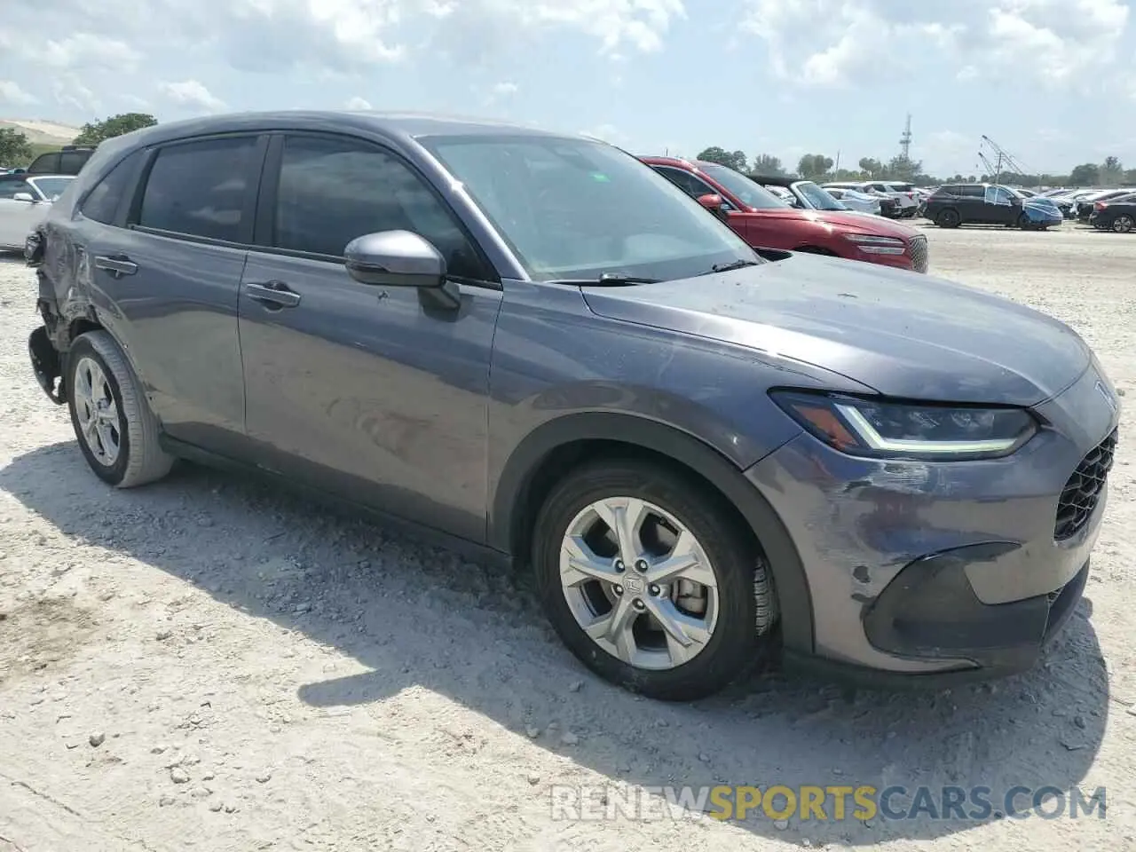 4 Photograph of a damaged car 3CZRZ1H35PM722258 HONDA HR-V 2023