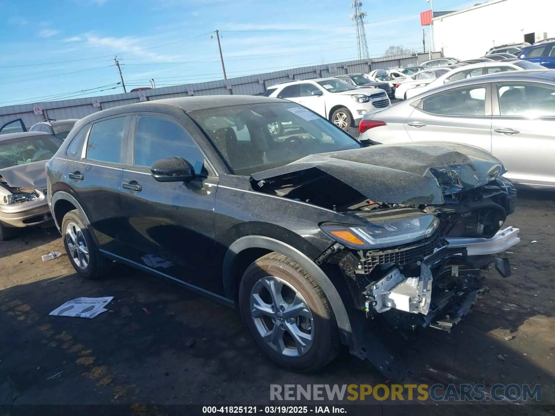 1 Фотография поврежденного автомобиля 3CZRZ1H39PM708833 HONDA HR-V 2023