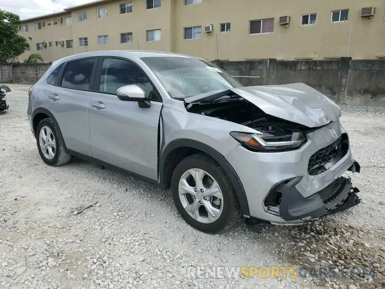 4 Фотография поврежденного автомобиля 3CZRZ1H39PM727396 HONDA HR-V 2023