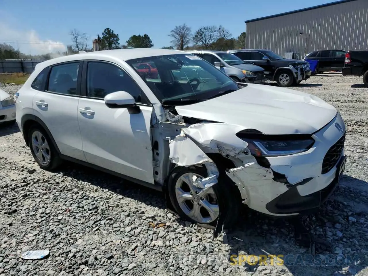 4 Photograph of a damaged car 3CZRZ1H39PM741623 HONDA HR-V 2023