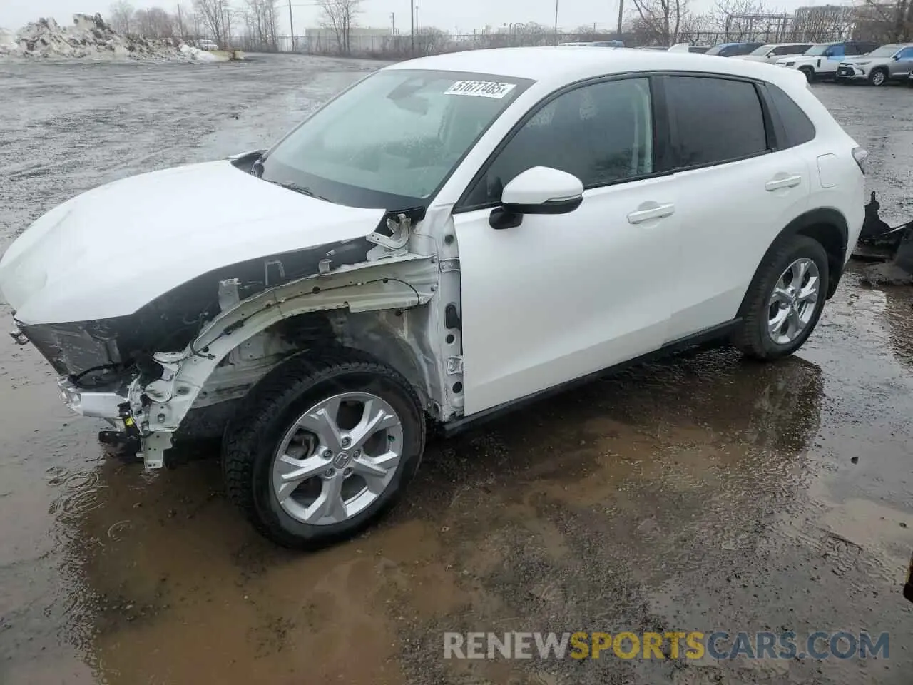 1 Photograph of a damaged car 3CZRZ1H3XPM100478 HONDA HR-V 2023