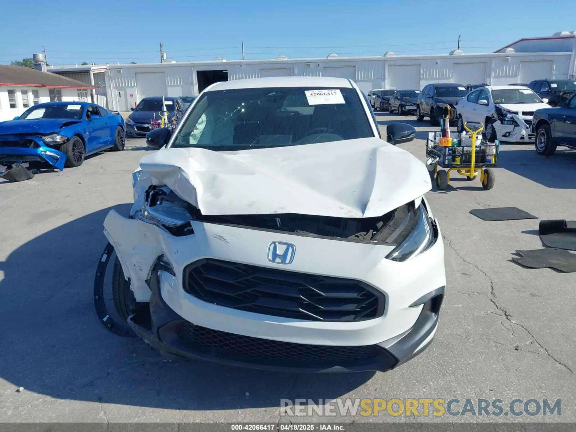 12 Photograph of a damaged car 3CZRZ1H53PM719263 HONDA HR-V 2023