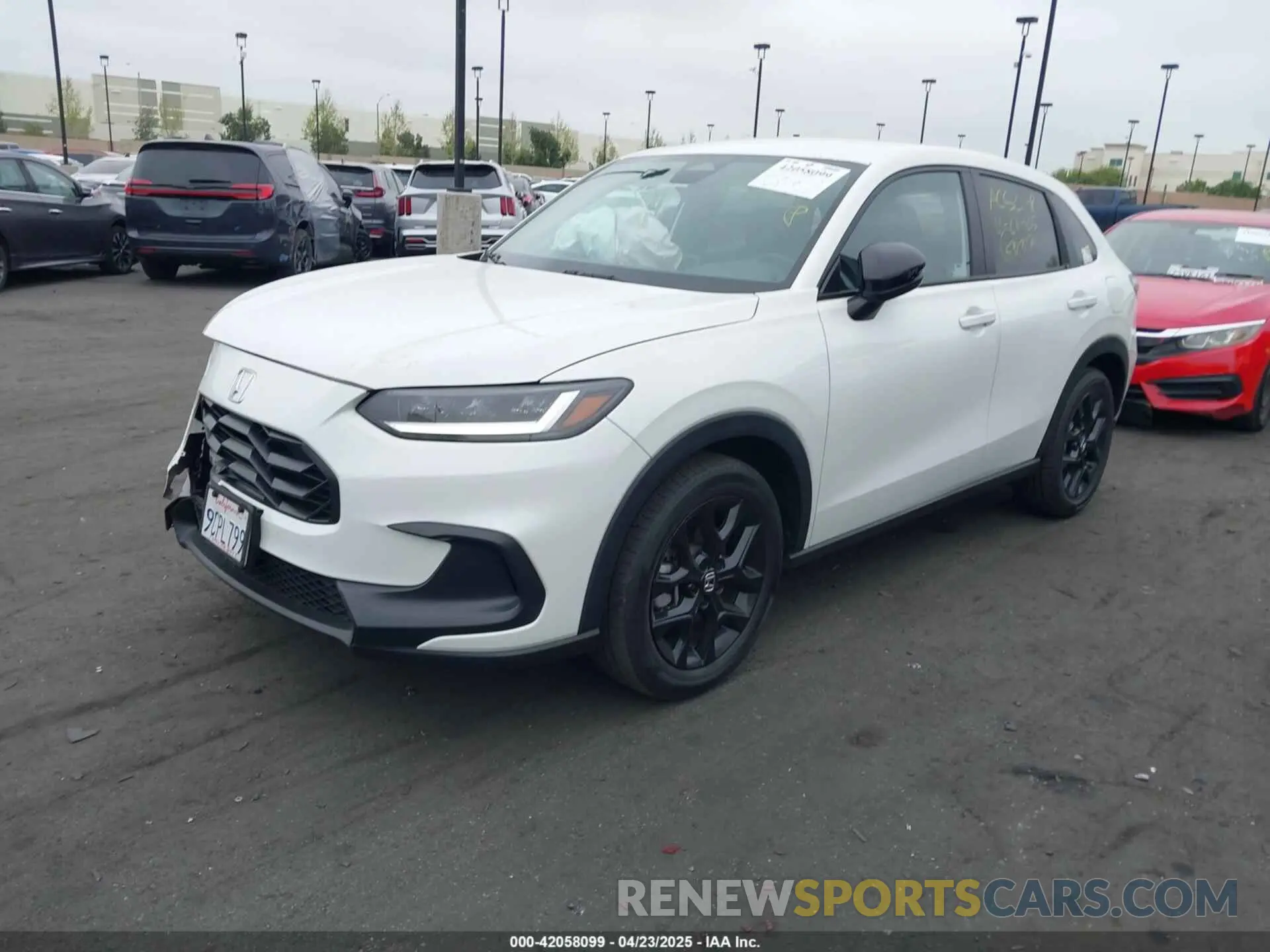 2 Photograph of a damaged car 3CZRZ1H55PM704022 HONDA HR-V 2023