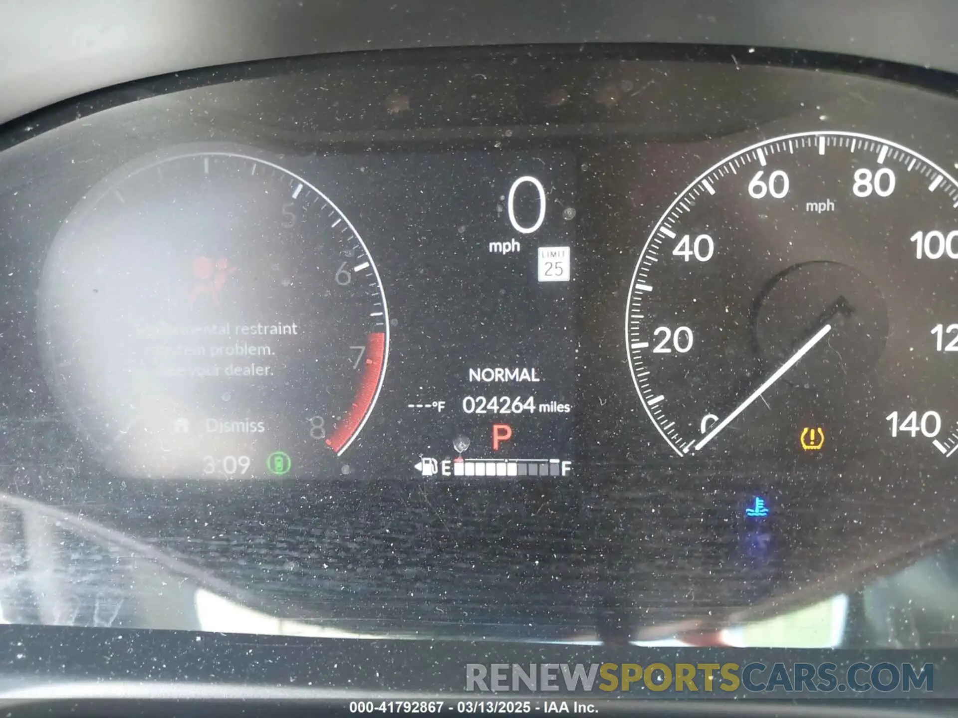 16 Фотография поврежденного автомобиля 3CZRZ1H57PM704068 HONDA HR-V 2023