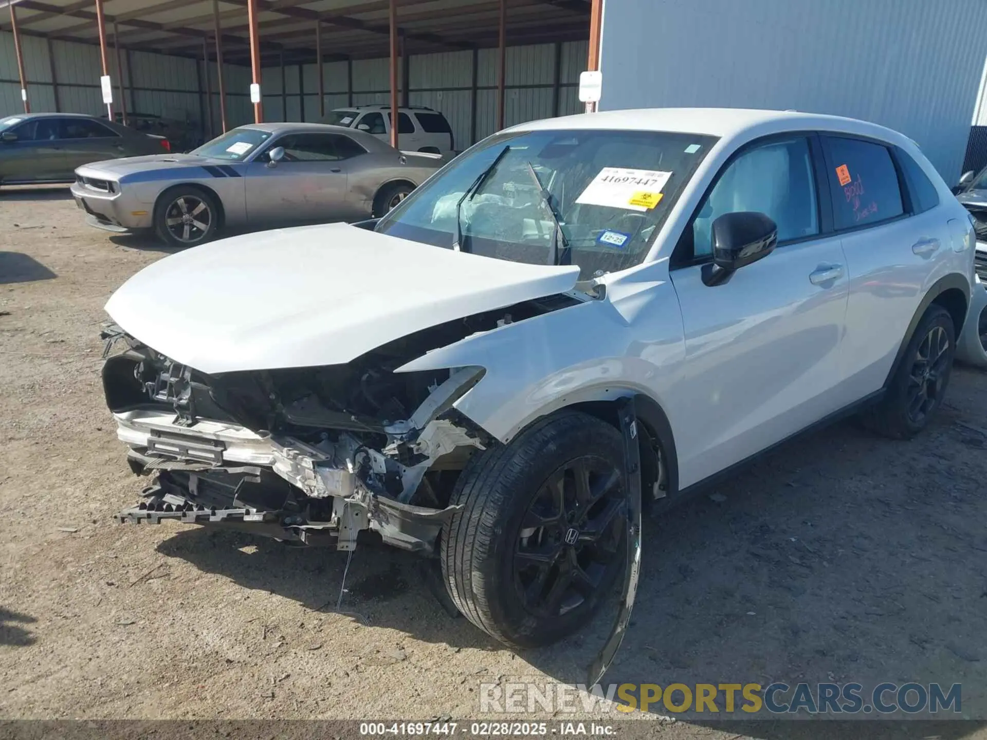 2 Photograph of a damaged car 3CZRZ1H57PM721193 HONDA HR-V 2023