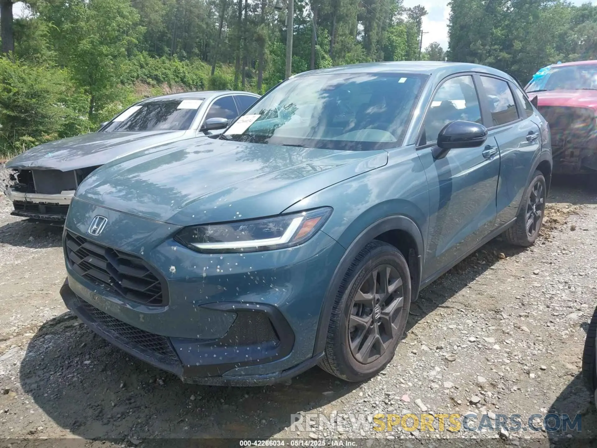 2 Фотография поврежденного автомобиля 3CZRZ1H57PM728421 HONDA HR-V 2023