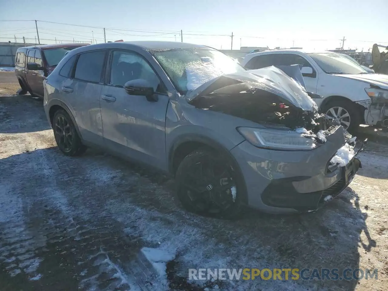 4 Фотография поврежденного автомобиля 3CZRZ1H59PM703570 HONDA HR-V 2023