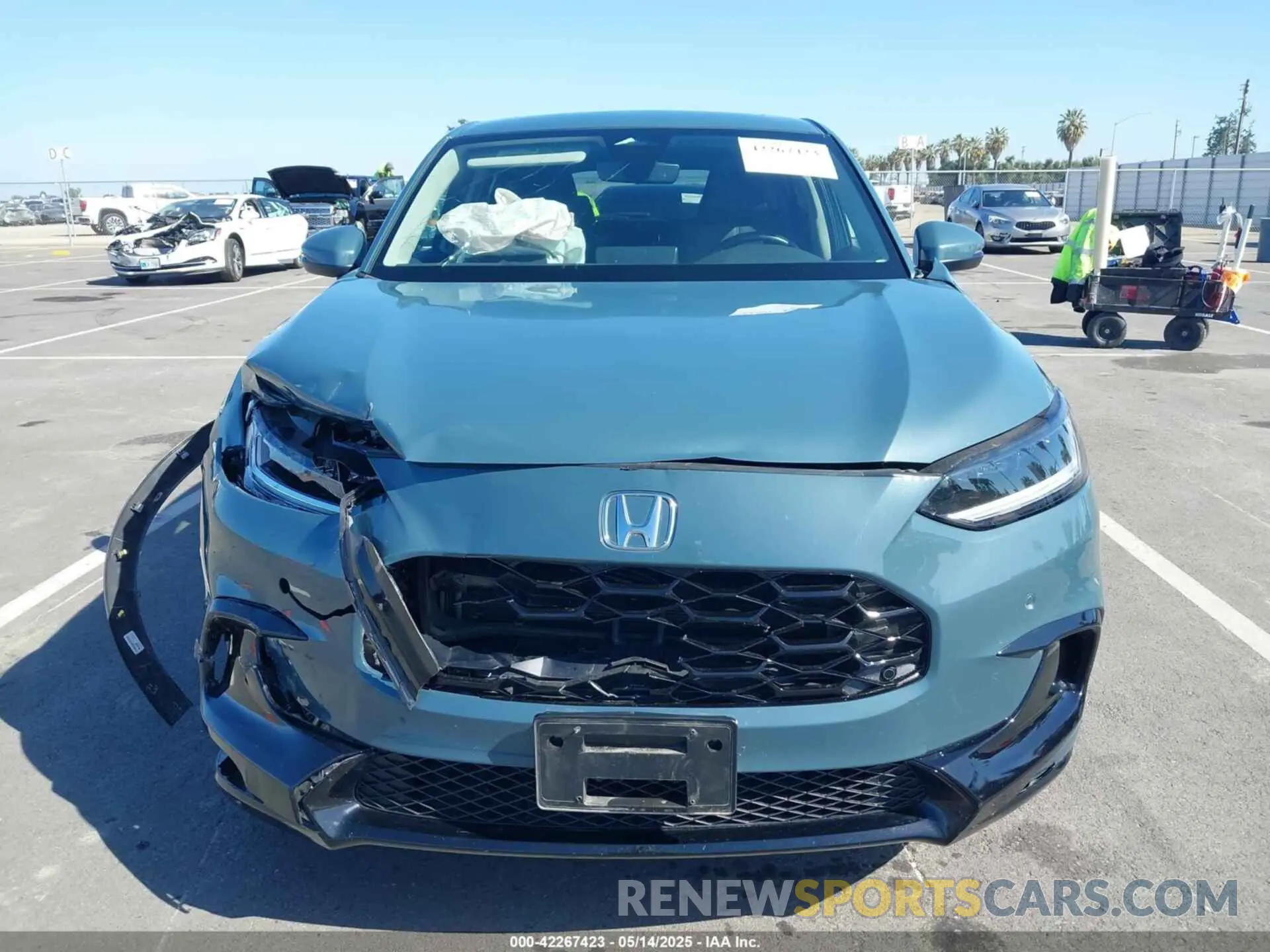 11 Photograph of a damaged car 3CZRZ1H77PM702998 HONDA HR-V 2023