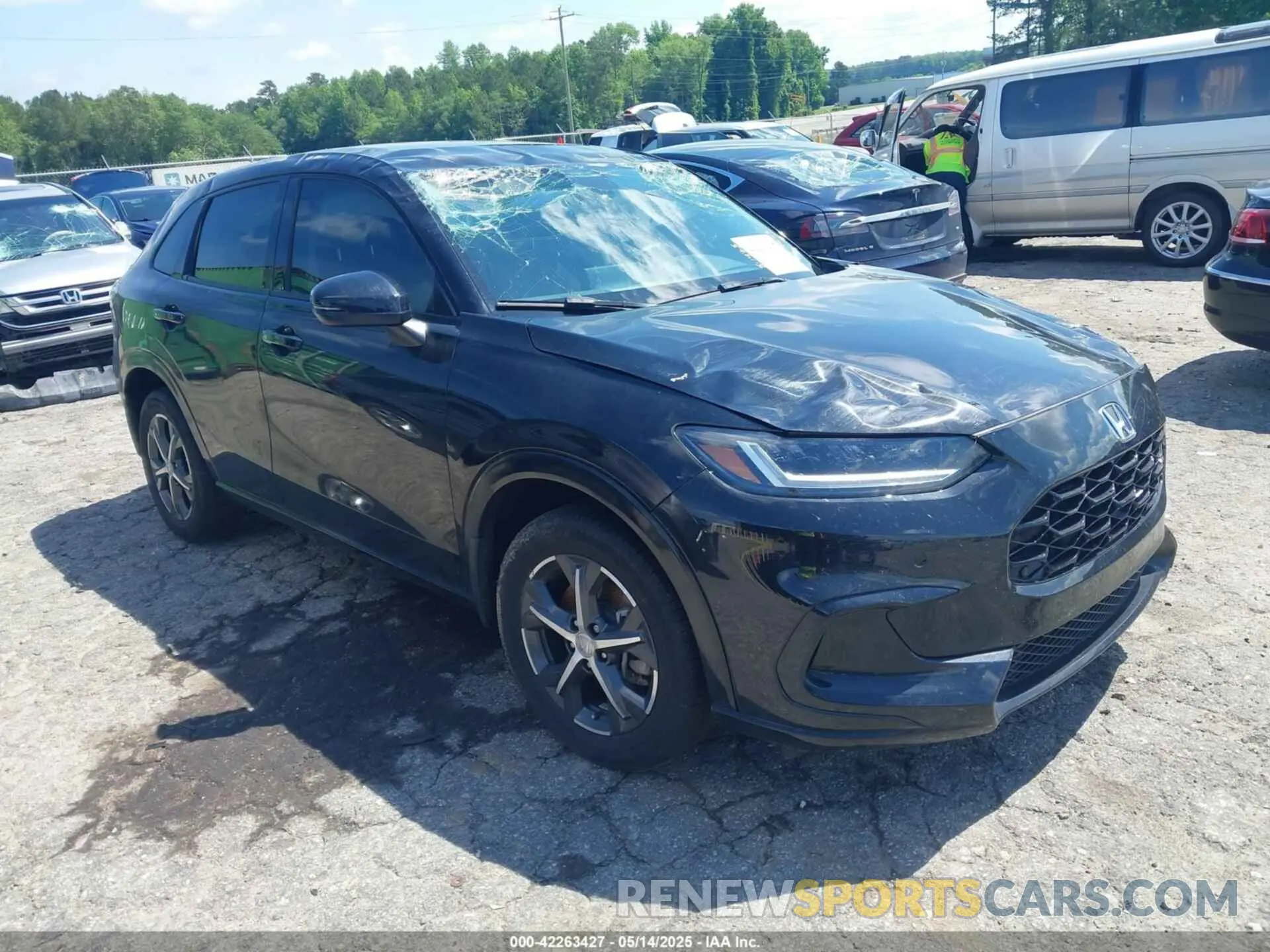 1 Photograph of a damaged car 3CZRZ1H77PM735273 HONDA HR-V 2023