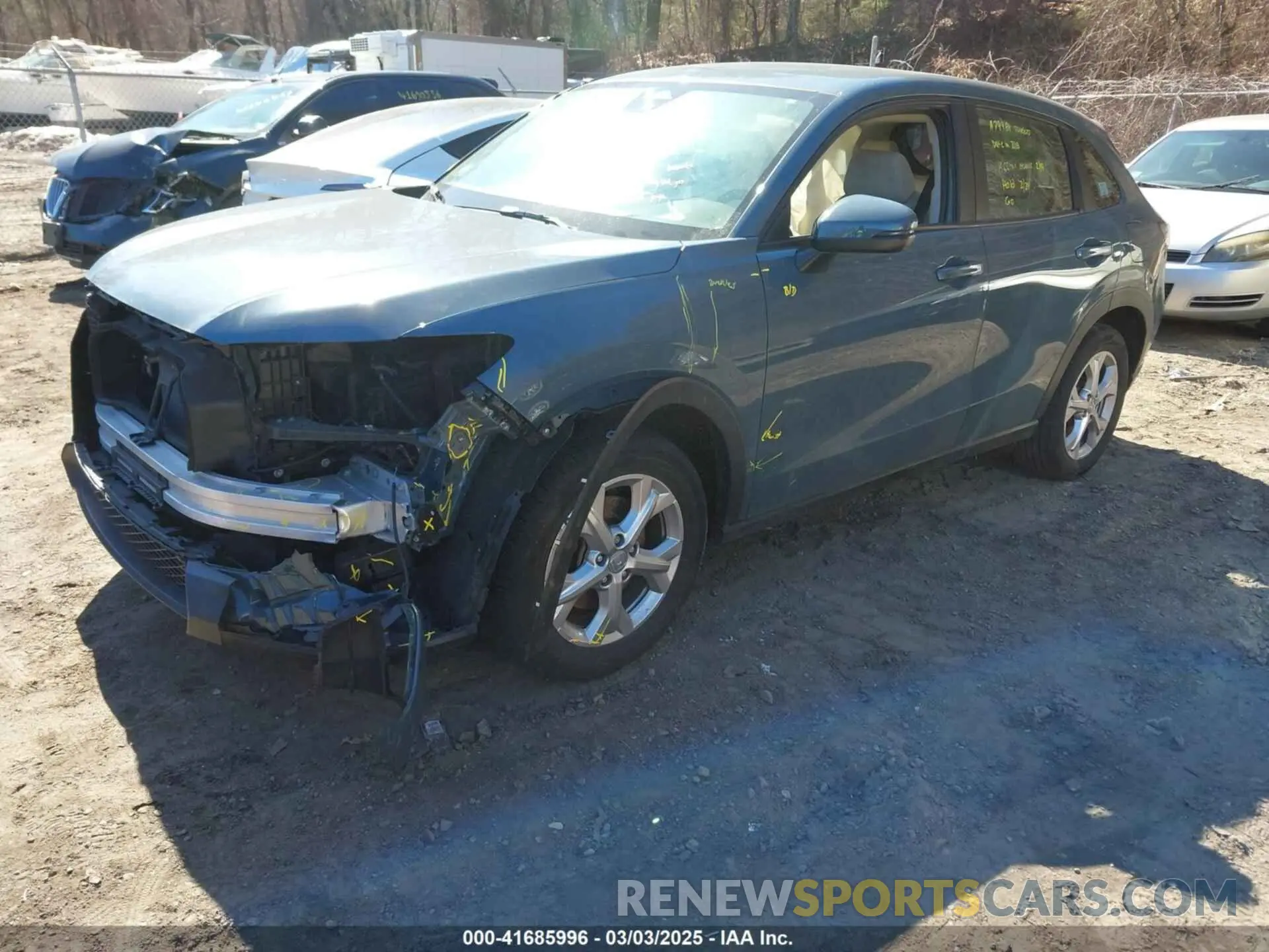 2 Фотография поврежденного автомобиля 3CZRZ2H34PM724203 HONDA HR-V 2023