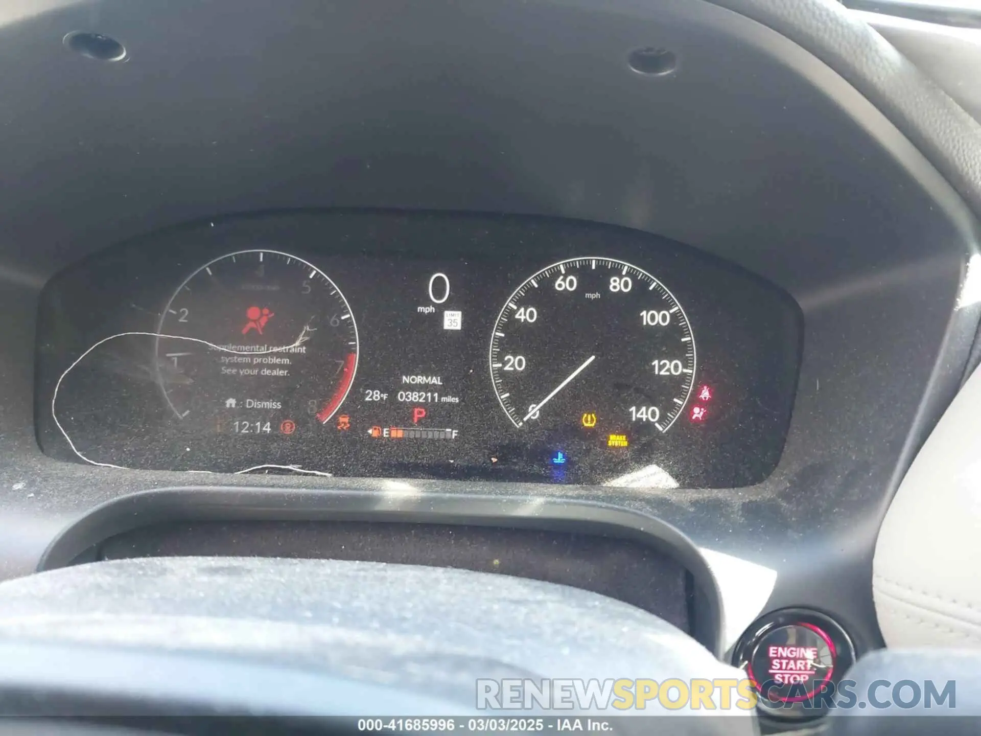 7 Фотография поврежденного автомобиля 3CZRZ2H34PM724203 HONDA HR-V 2023