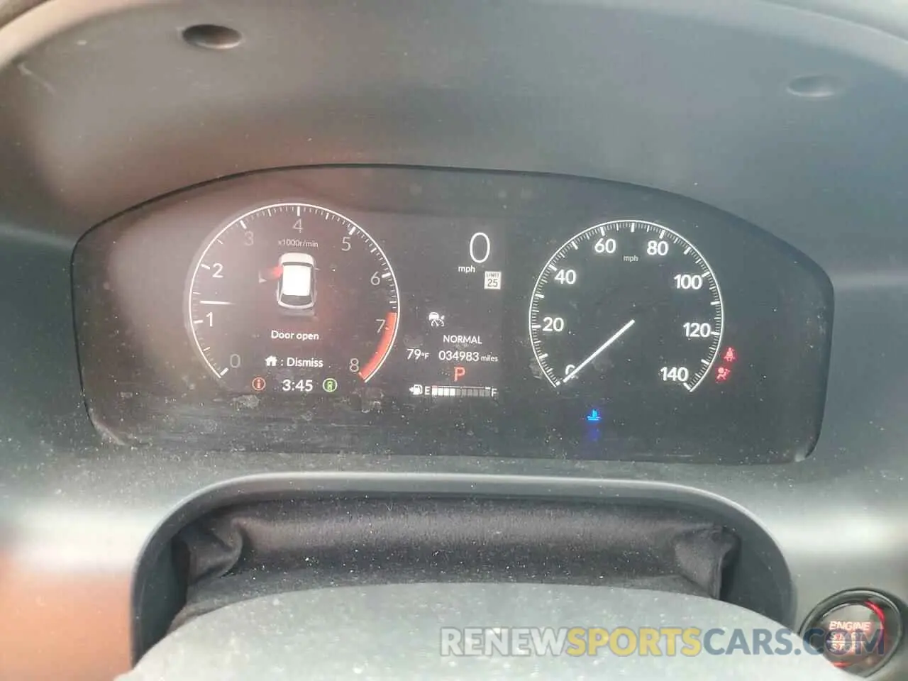 9 Фотография поврежденного автомобиля 3CZRZ2H34PM745231 HONDA HR-V 2023