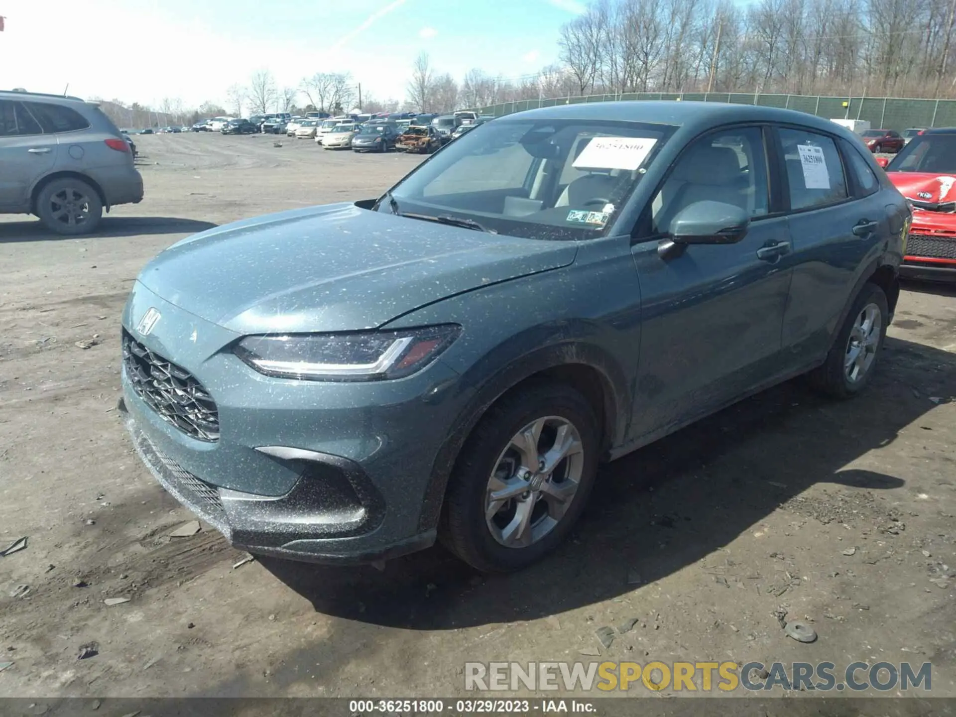 2 Фотография поврежденного автомобиля 3CZRZ2H35PM724243 HONDA HR-V 2023