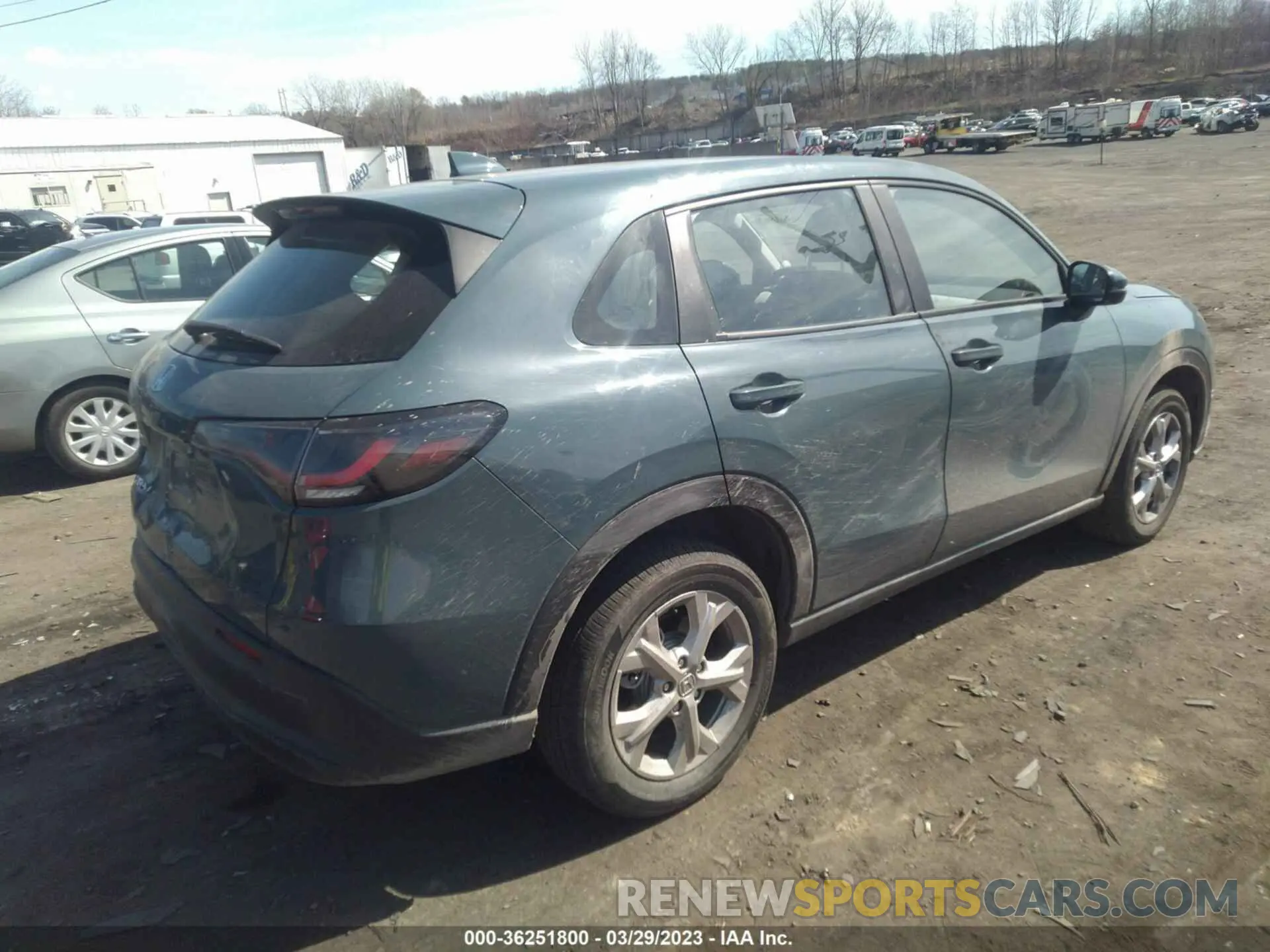 4 Фотография поврежденного автомобиля 3CZRZ2H35PM724243 HONDA HR-V 2023
