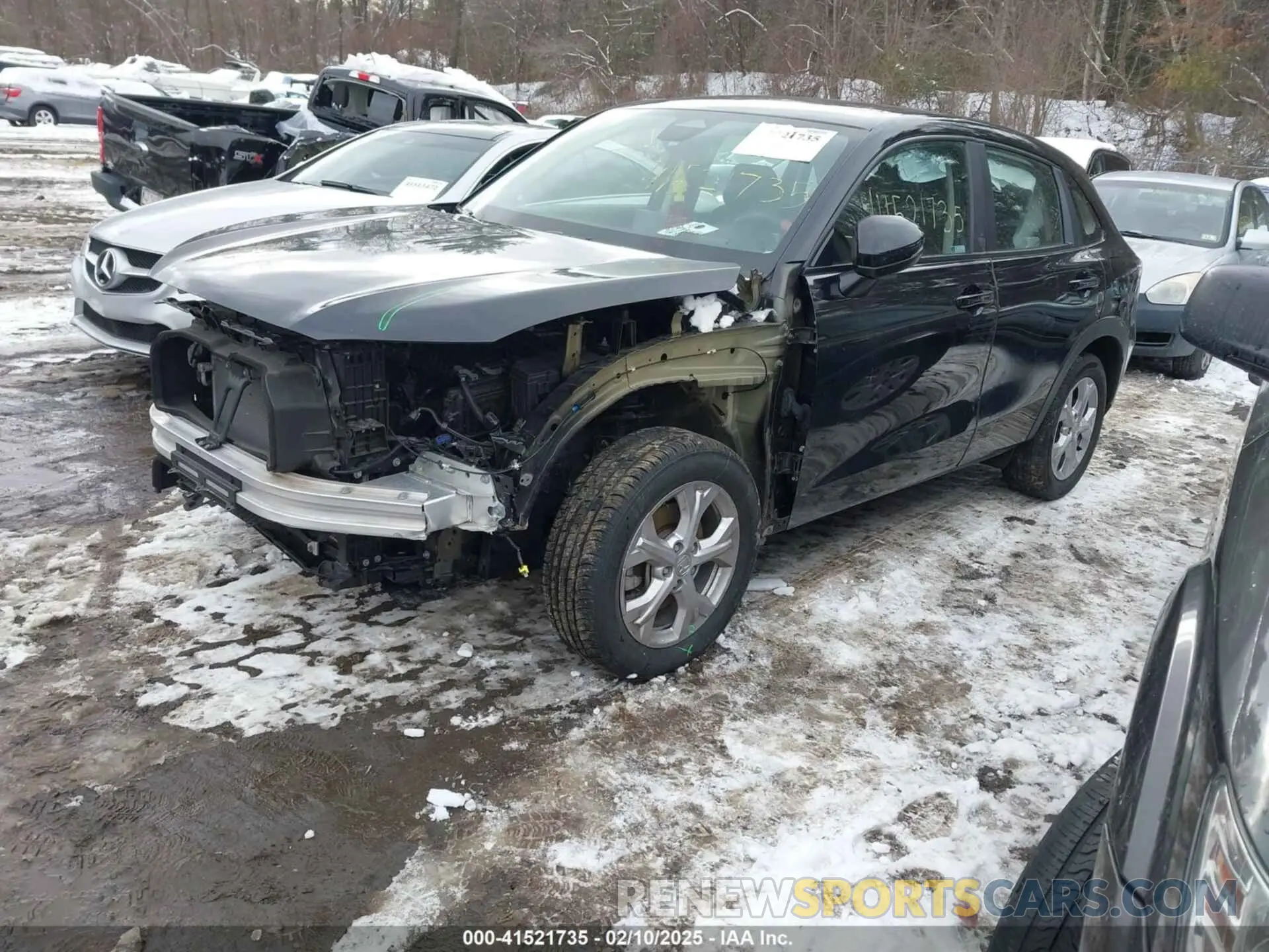2 Фотография поврежденного автомобиля 3CZRZ2H36PM715695 HONDA HR-V 2023
