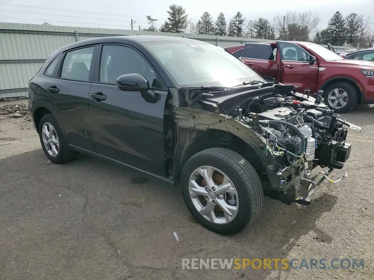 4 Фотография поврежденного автомобиля 3CZRZ2H36PM740290 HONDA HR-V 2023