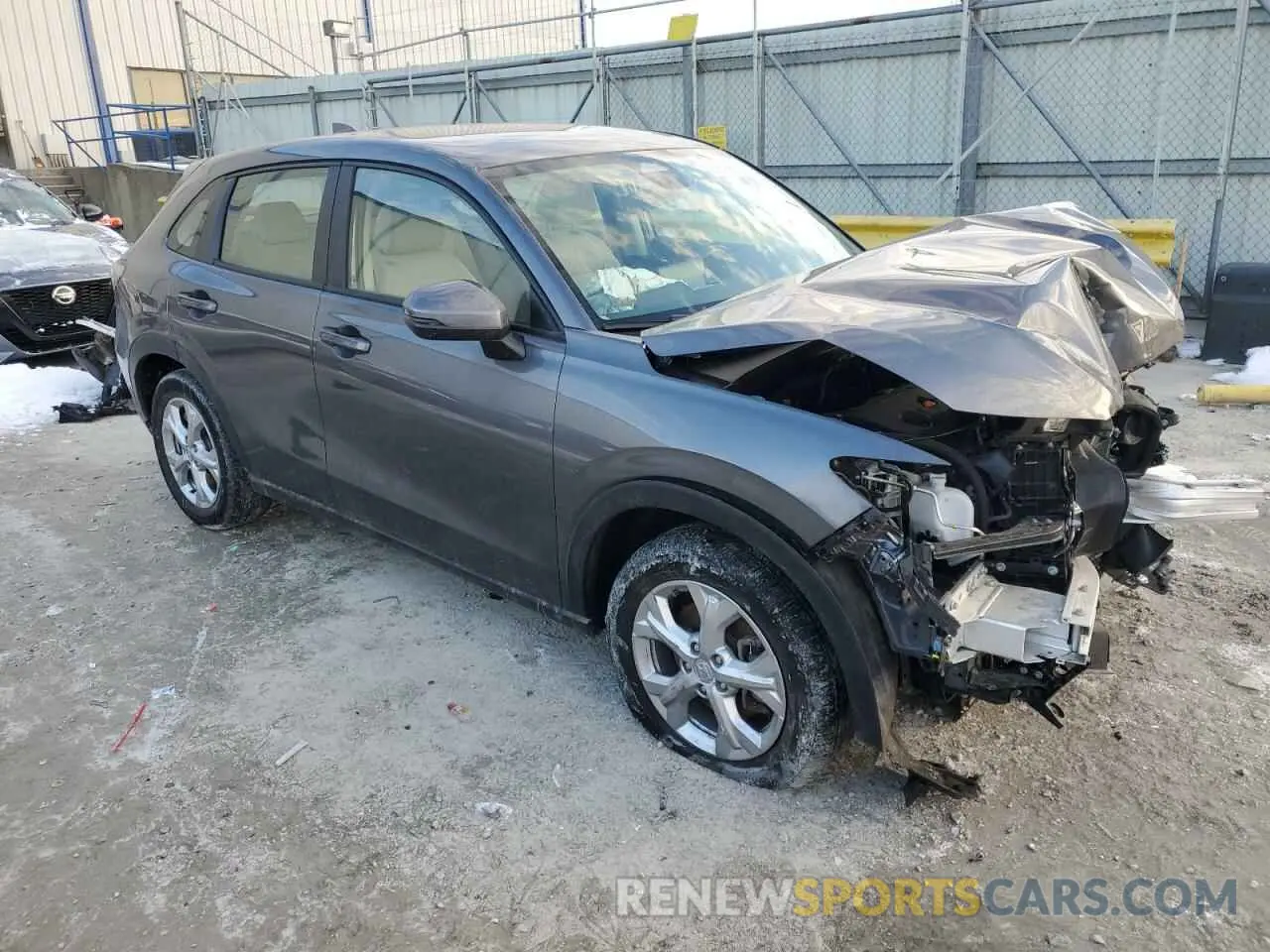 4 Фотография поврежденного автомобиля 3CZRZ2H36PM745991 HONDA HR-V 2023