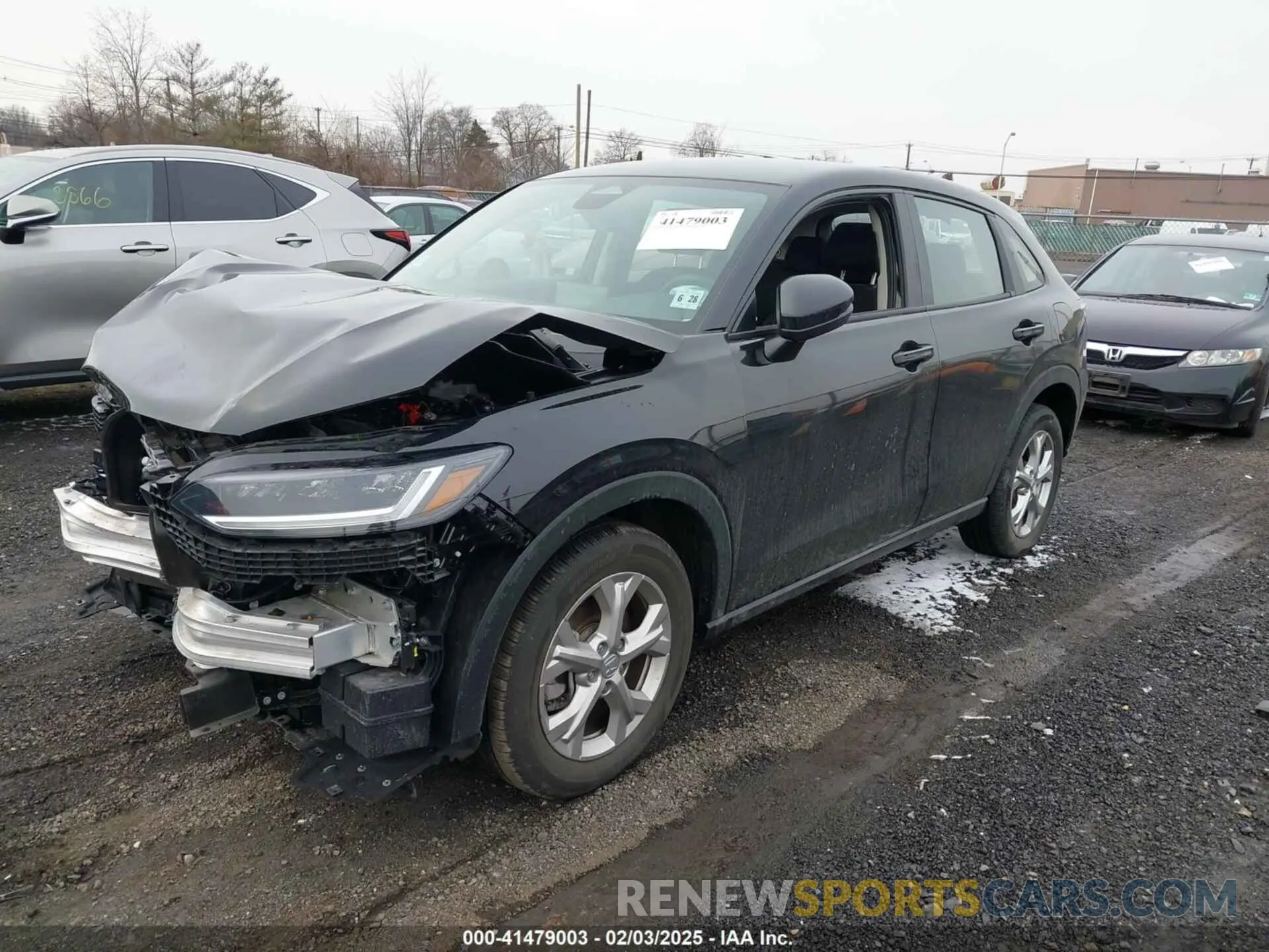 2 Фотография поврежденного автомобиля 3CZRZ2H38PM745376 HONDA HR-V 2023