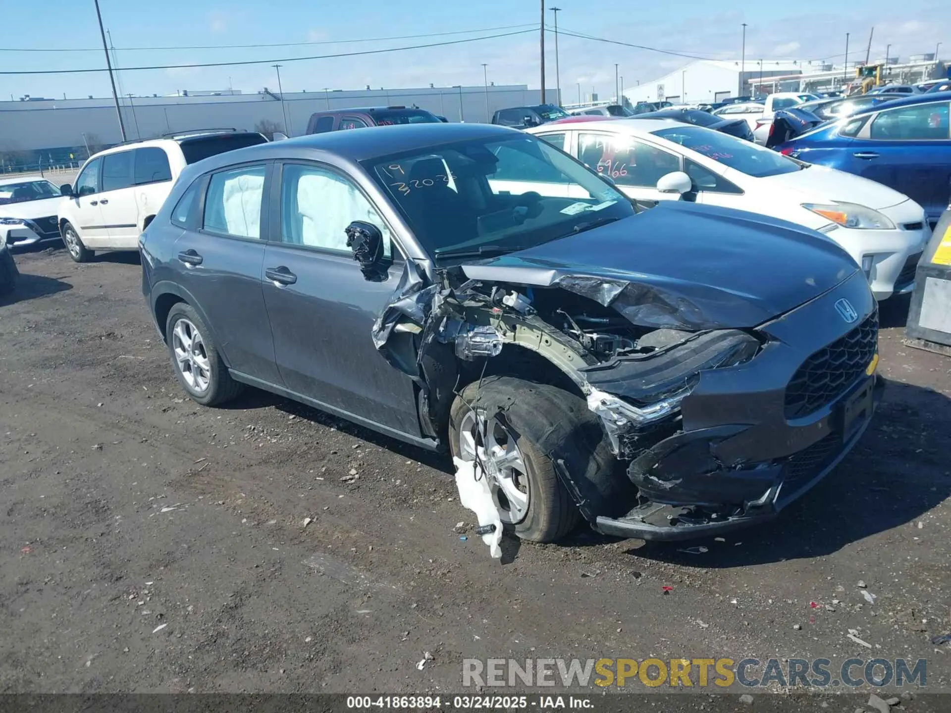 1 Photograph of a damaged car 3CZRZ2H39PM721894 HONDA HR-V 2023