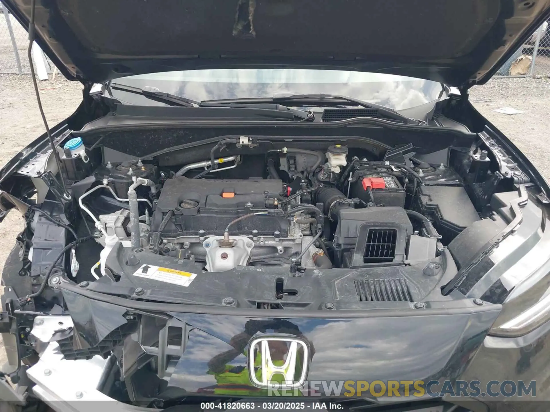 10 Photograph of a damaged car 3CZRZ2H55PM704446 HONDA HR-V 2023