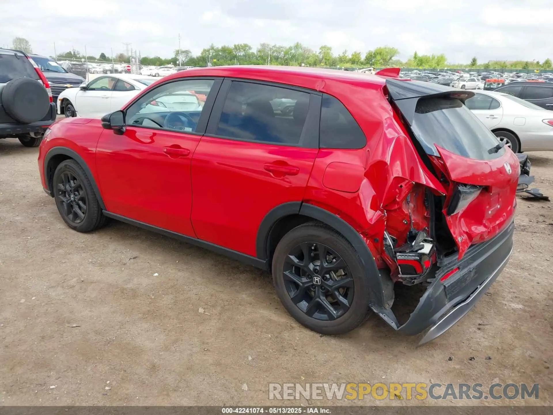 3 Фотография поврежденного автомобиля 3CZRZ2H56PM713382 HONDA HR-V 2023
