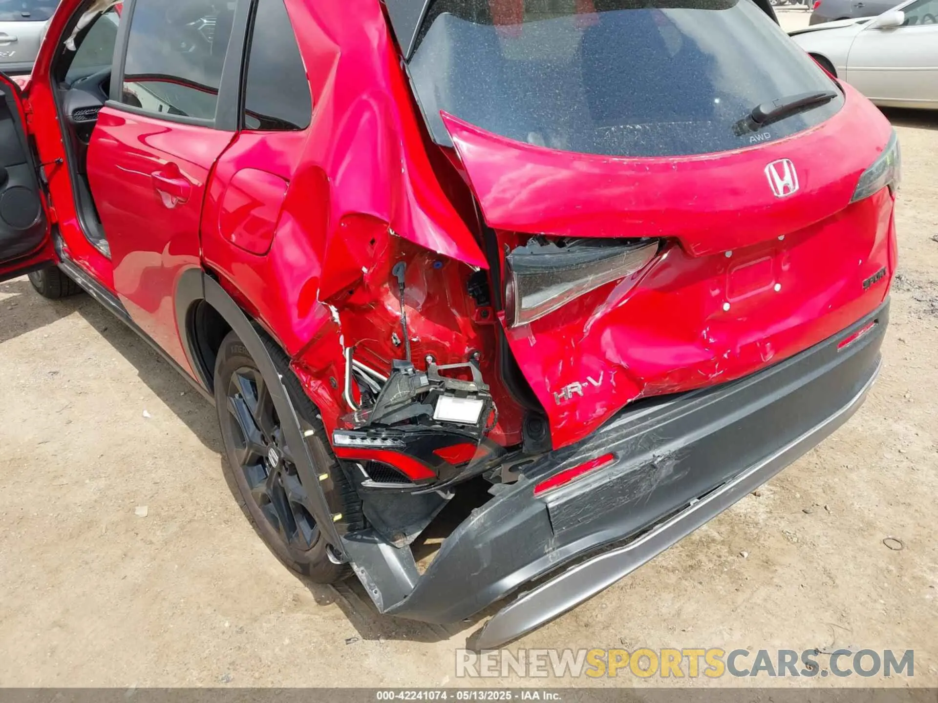 6 Фотография поврежденного автомобиля 3CZRZ2H56PM713382 HONDA HR-V 2023