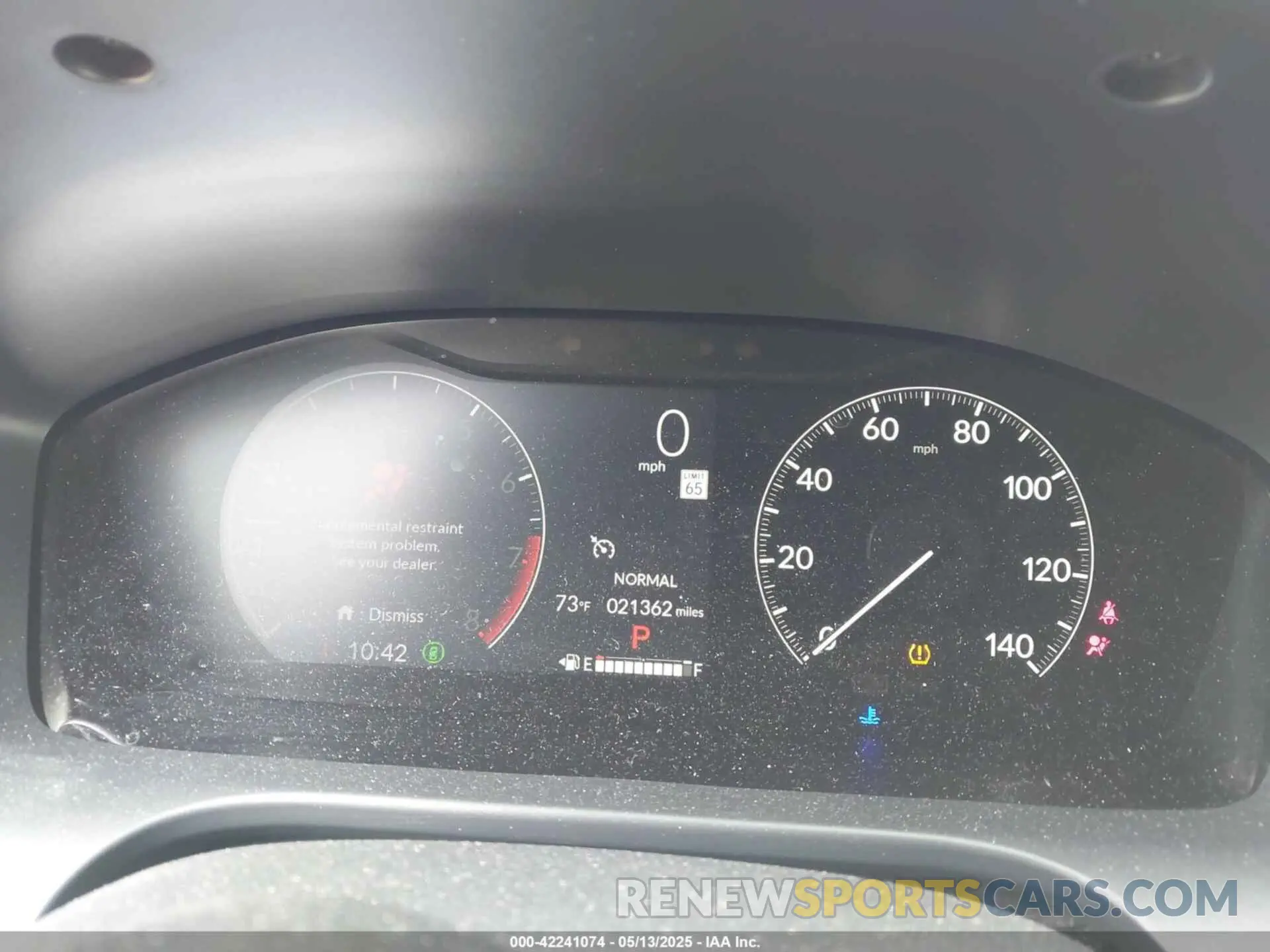 7 Фотография поврежденного автомобиля 3CZRZ2H56PM713382 HONDA HR-V 2023