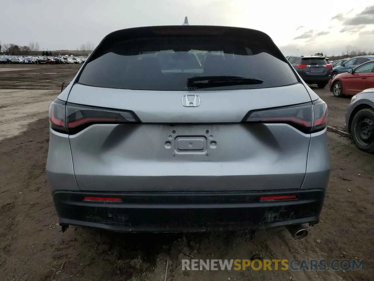 6 Фотография поврежденного автомобиля 3CZRZ2H57PM102373 HONDA HR-V 2023