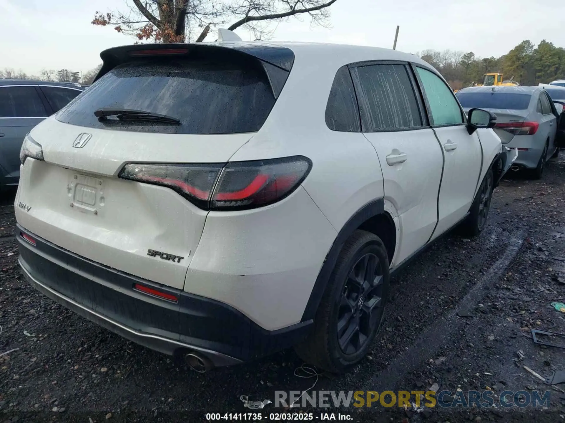 4 Фотография поврежденного автомобиля 3CZRZ2H58PM710919 HONDA HR-V 2023