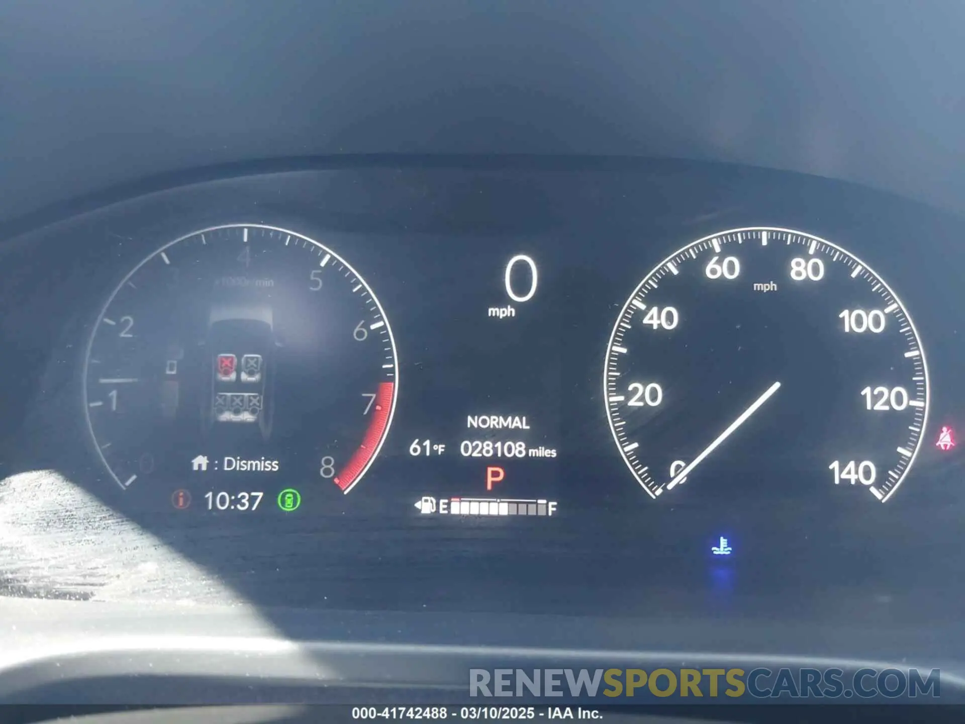 7 Фотография поврежденного автомобиля 3CZRZ2H58PM717238 HONDA HR-V 2023