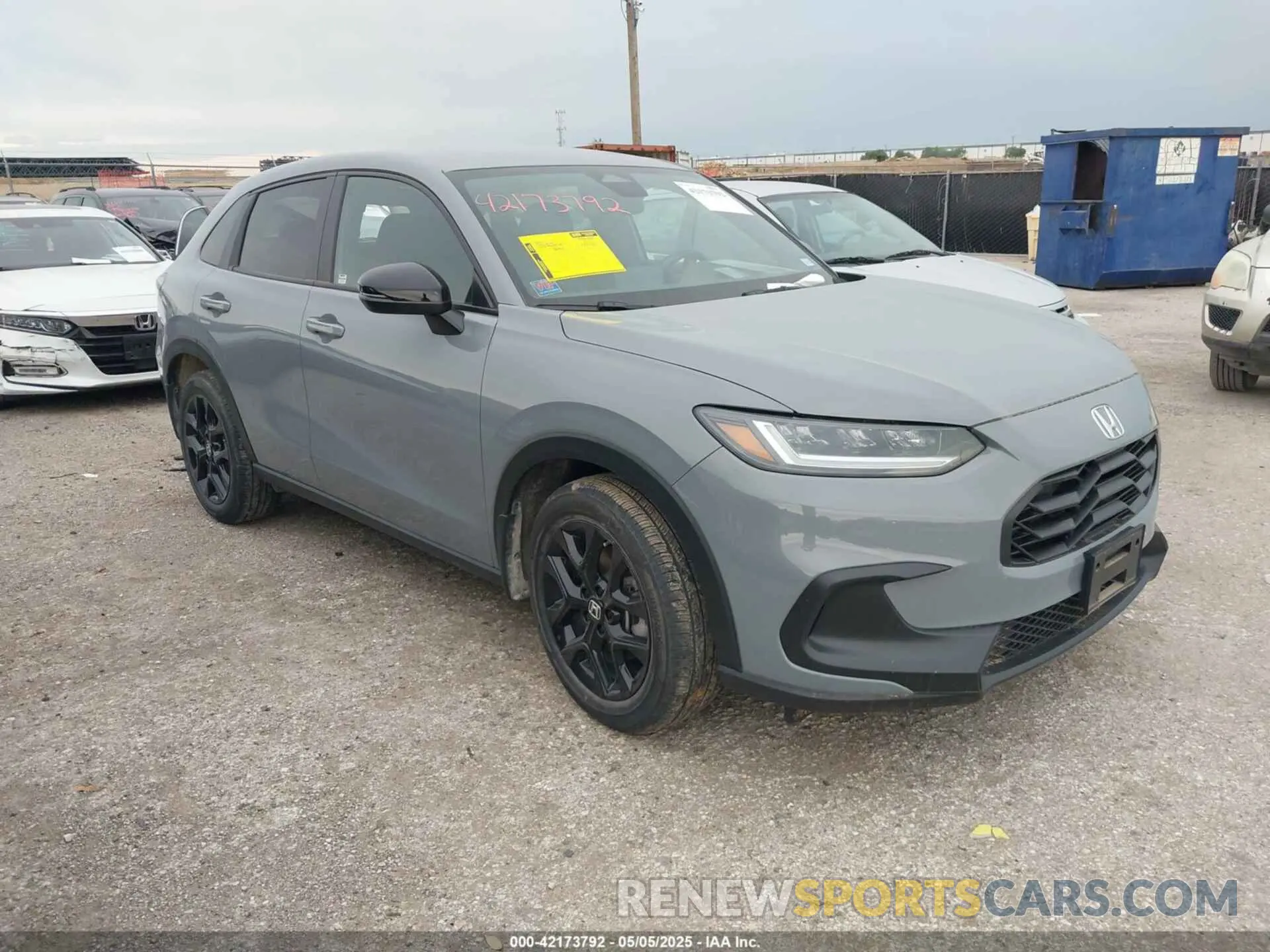 1 Photograph of a damaged car 3CZRZ2H5XPM716799 HONDA HR-V 2023