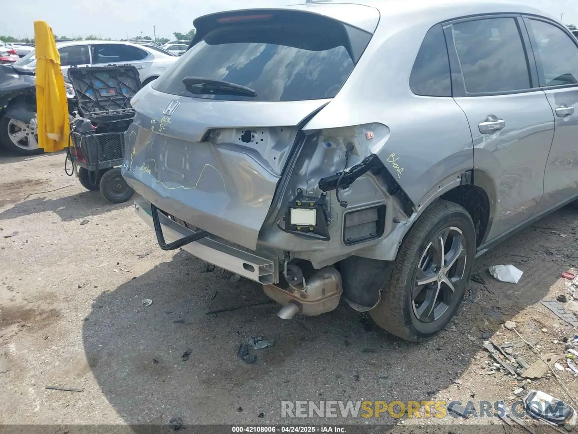 6 Фотография поврежденного автомобиля 3CZRZ2H77PM709617 HONDA HR-V 2023