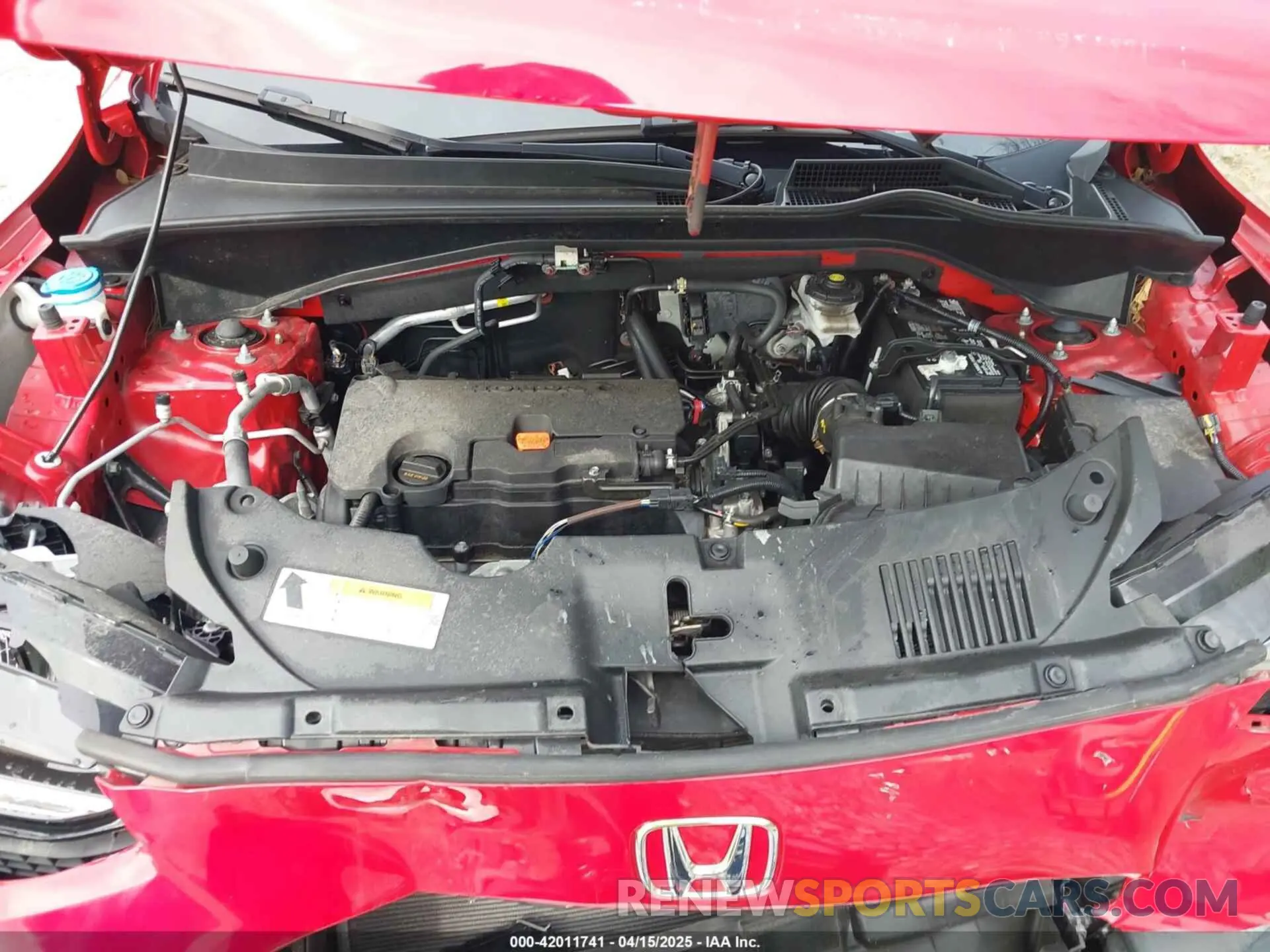10 Фотография поврежденного автомобиля 3CZRZ2H78PM707875 HONDA HR-V 2023