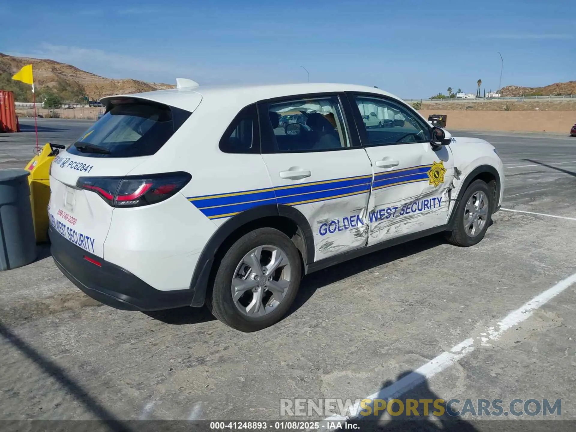 4 Фотография поврежденного автомобиля 3CZRZ1H37RM747942 HONDA HR-V 2024