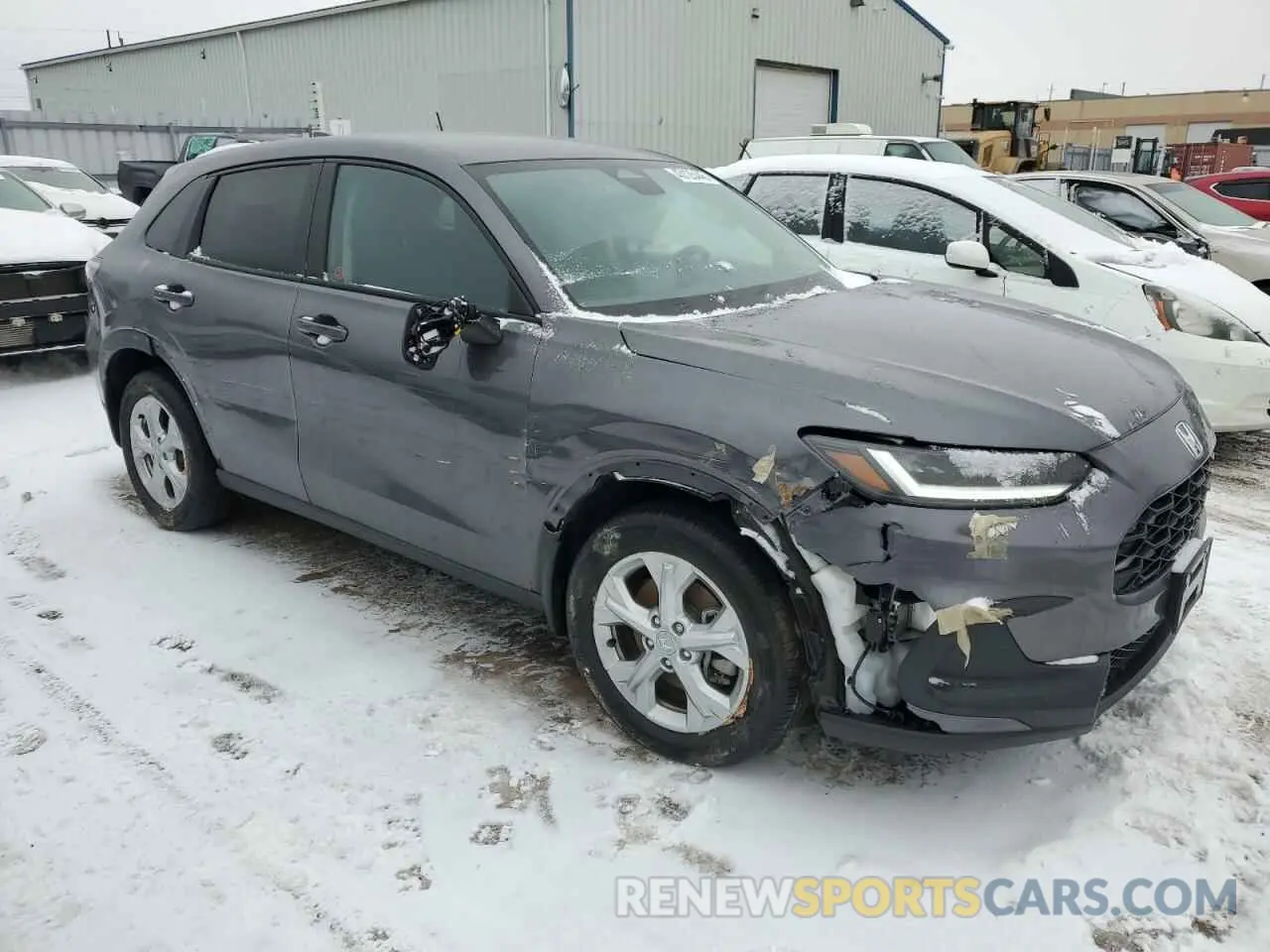 4 Фотография поврежденного автомобиля 3CZRZ1H39RM100278 HONDA HR-V 2024