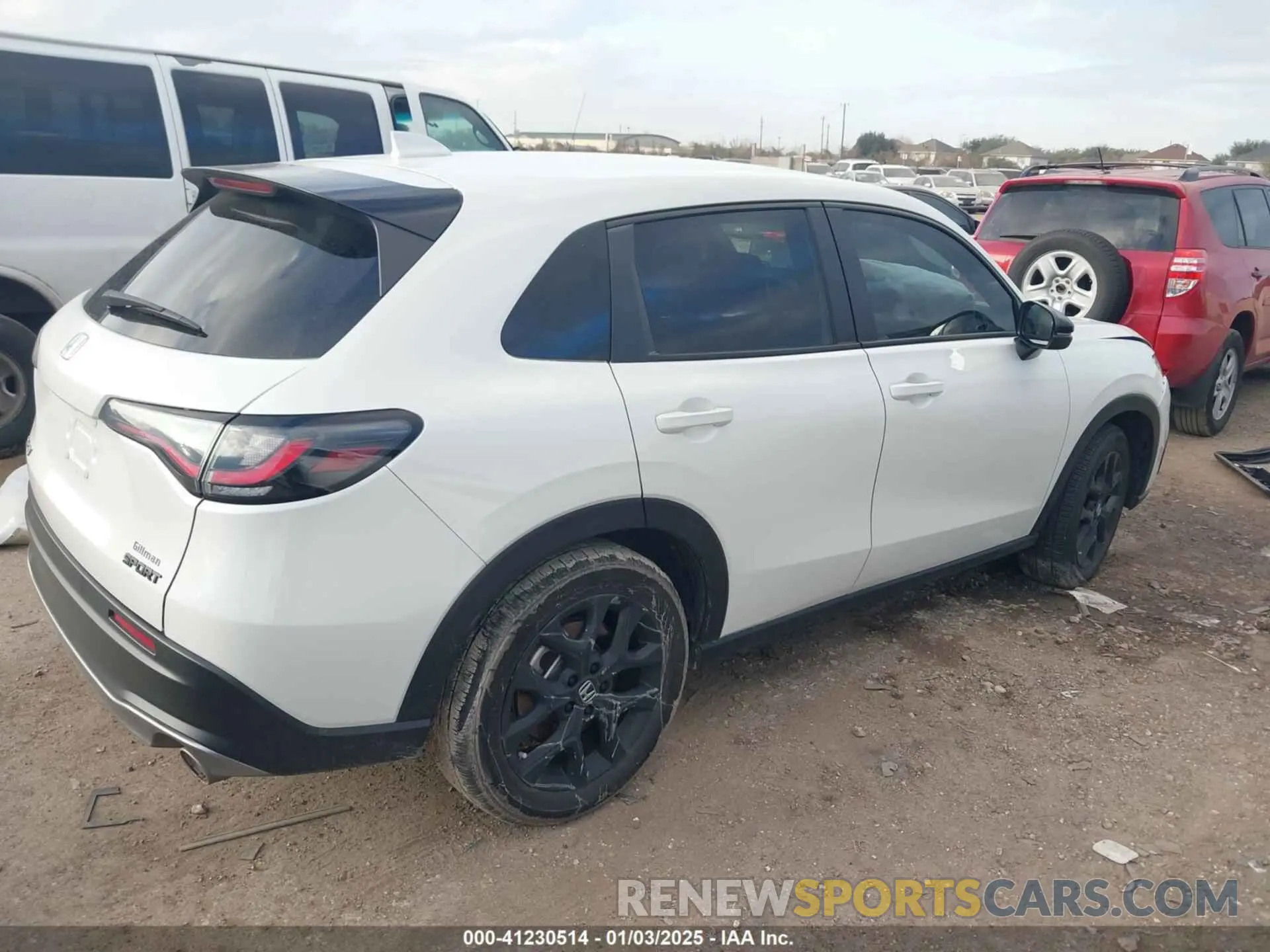 4 Photograph of a damaged car 3CZRZ1H50RM741904 HONDA HR-V 2024