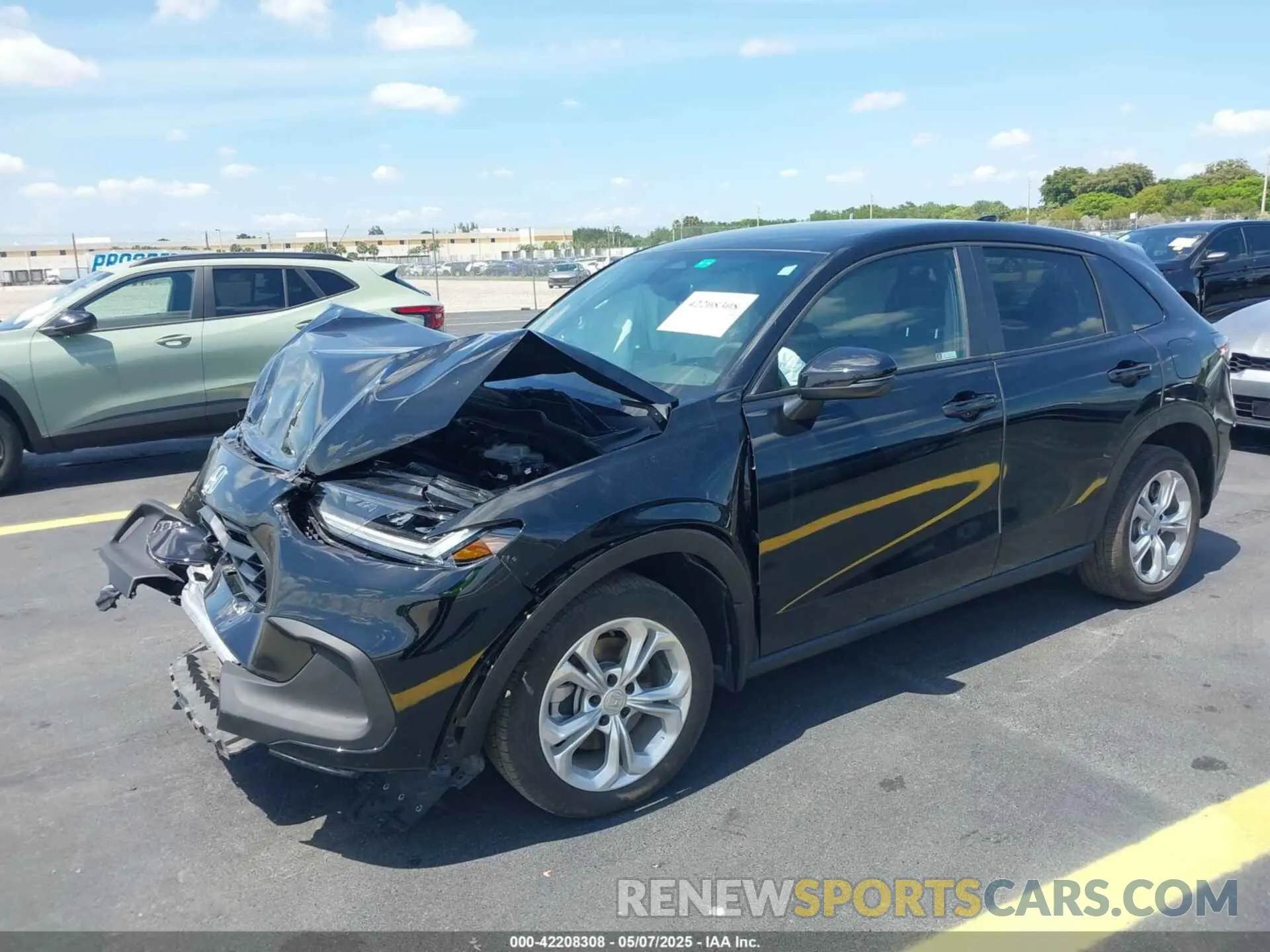 2 Photograph of a damaged car 3CZRZ1H51RM703162 HONDA HR-V 2024