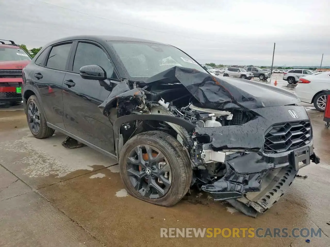 4 Photograph of a damaged car 3CZRZ1H51RM741197 HONDA HR-V 2024