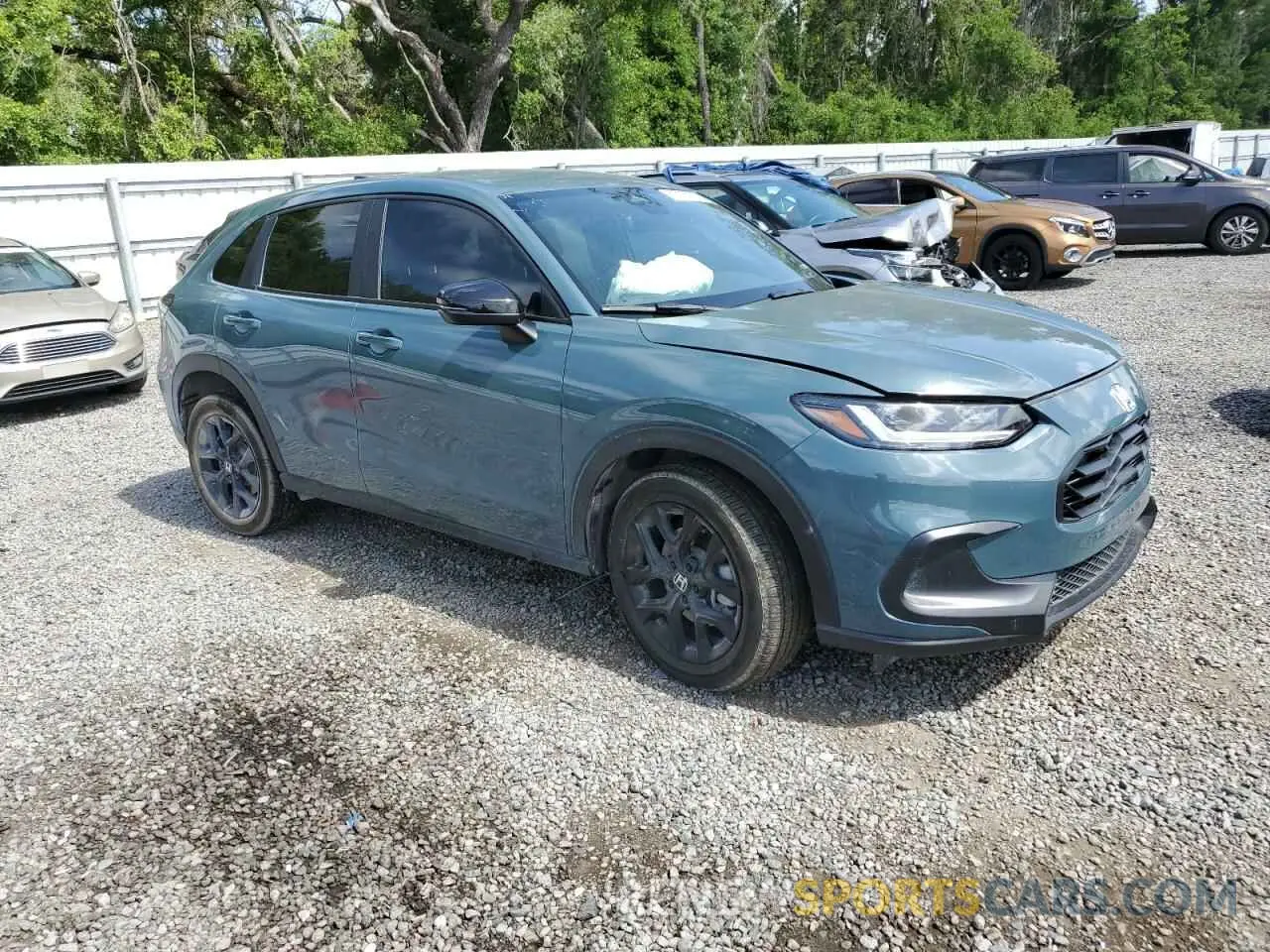 4 Фотография поврежденного автомобиля 3CZRZ1H53RM723624 HONDA HR-V 2024