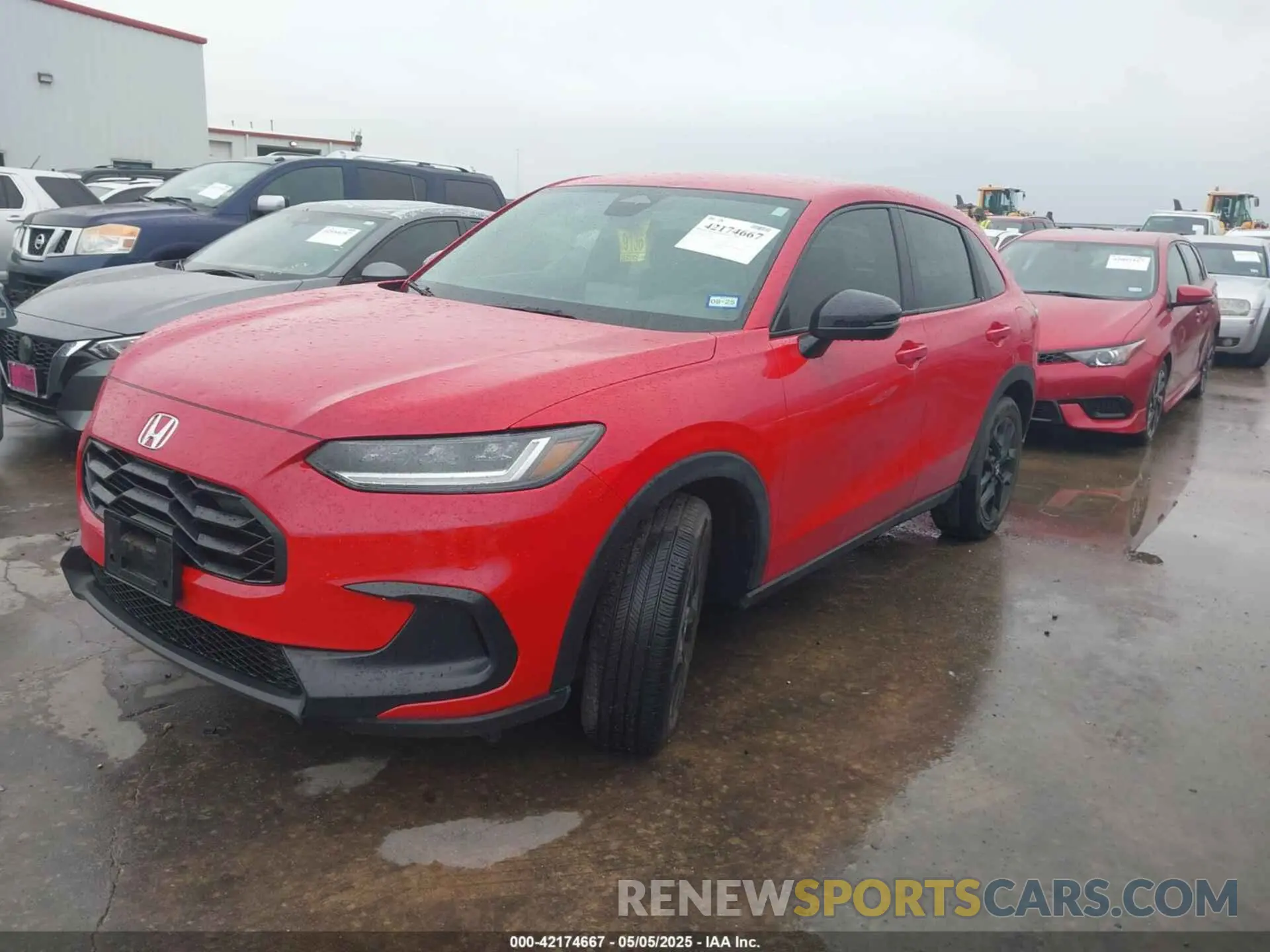 2 Photograph of a damaged car 3CZRZ1H54RM703589 HONDA HR-V 2024