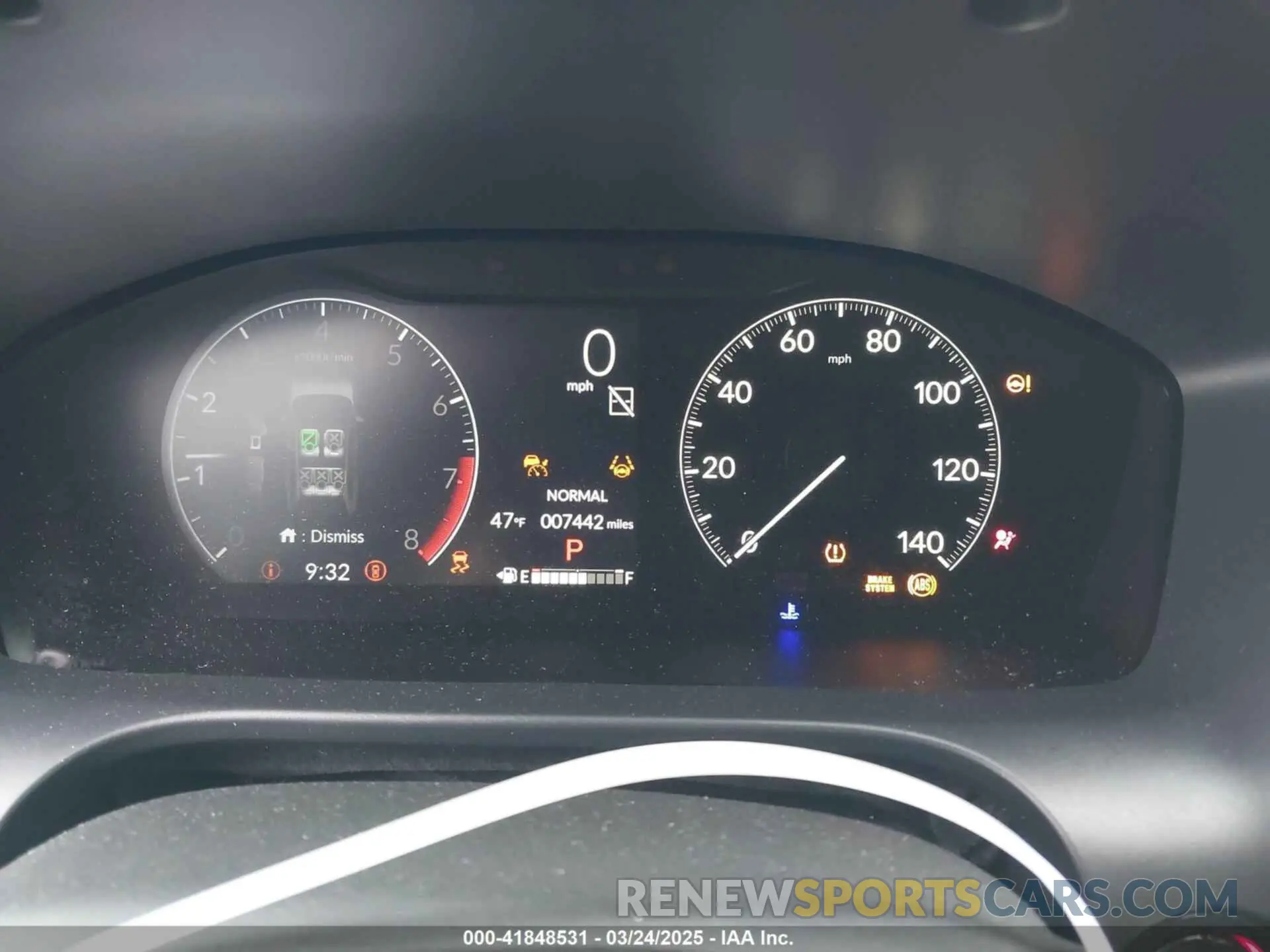 7 Фотография поврежденного автомобиля 3CZRZ1H54RM754199 HONDA HR-V 2024