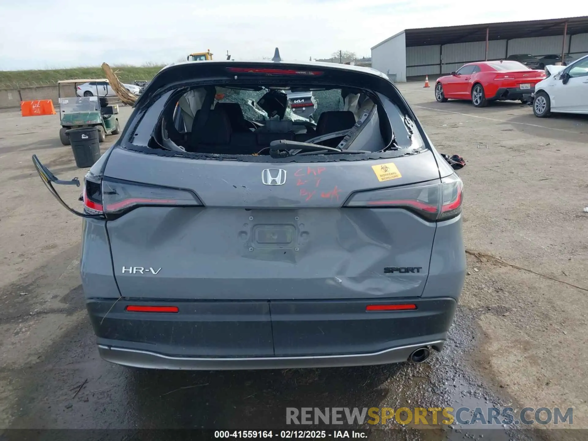 16 Photograph of a damaged car 3CZRZ1H55RM730235 HONDA HR-V 2024