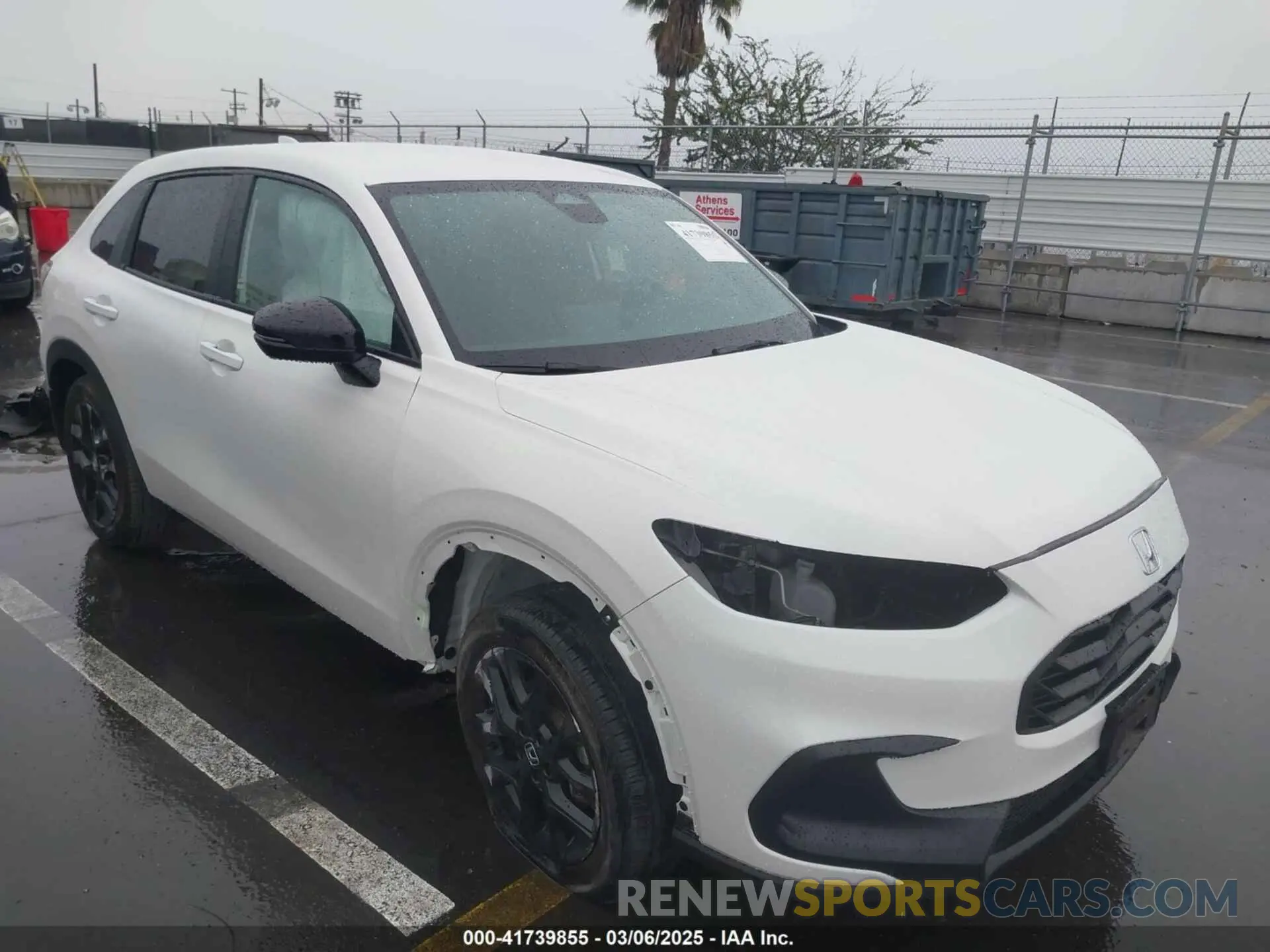 1 Photograph of a damaged car 3CZRZ1H55RM742613 HONDA HR-V 2024