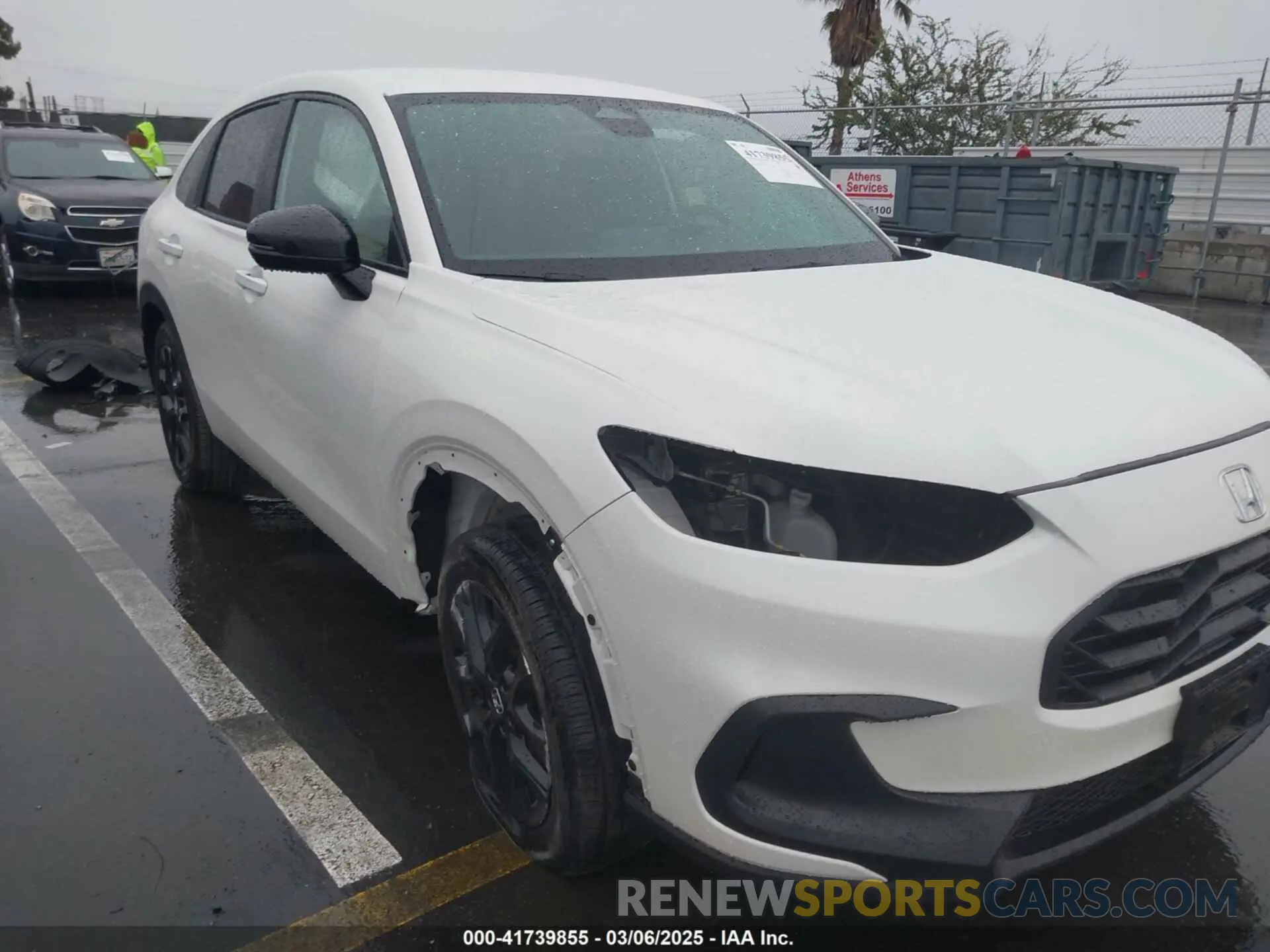 6 Photograph of a damaged car 3CZRZ1H55RM742613 HONDA HR-V 2024